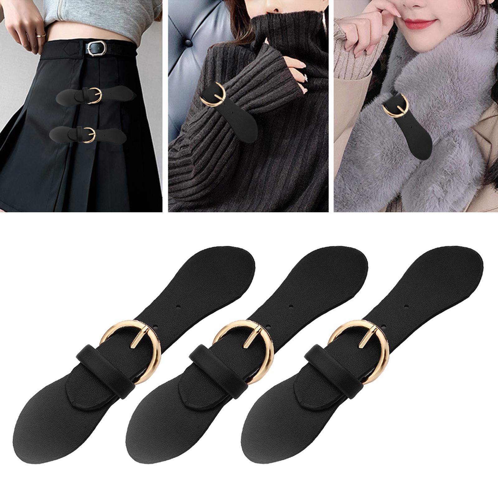 Snap Sew-on Toggles Closures PU Leather Craft Sewing Accessories Golden