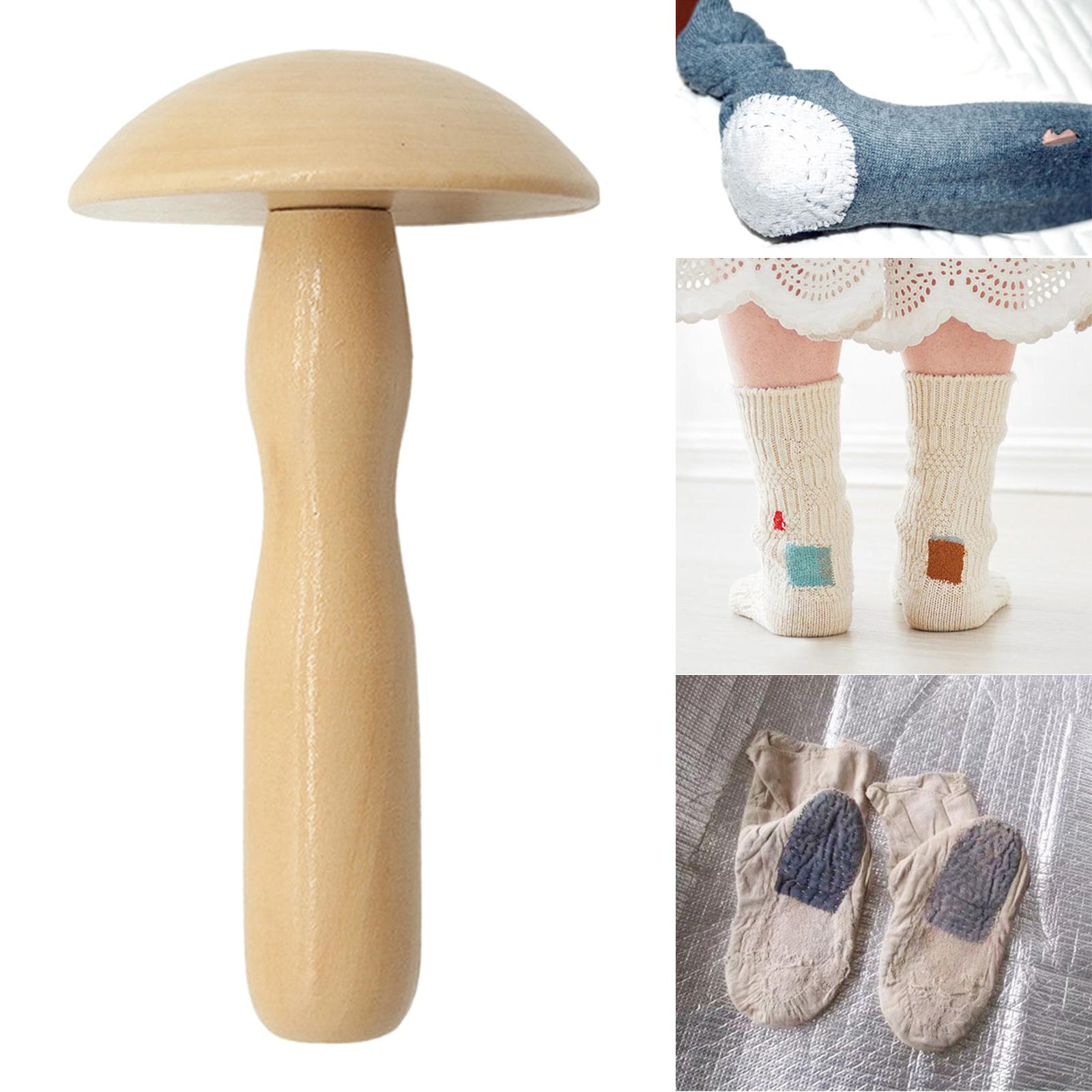 Mushroom Darner Patching Tool Repair Device DIY Mending Sewing Sock Clothes