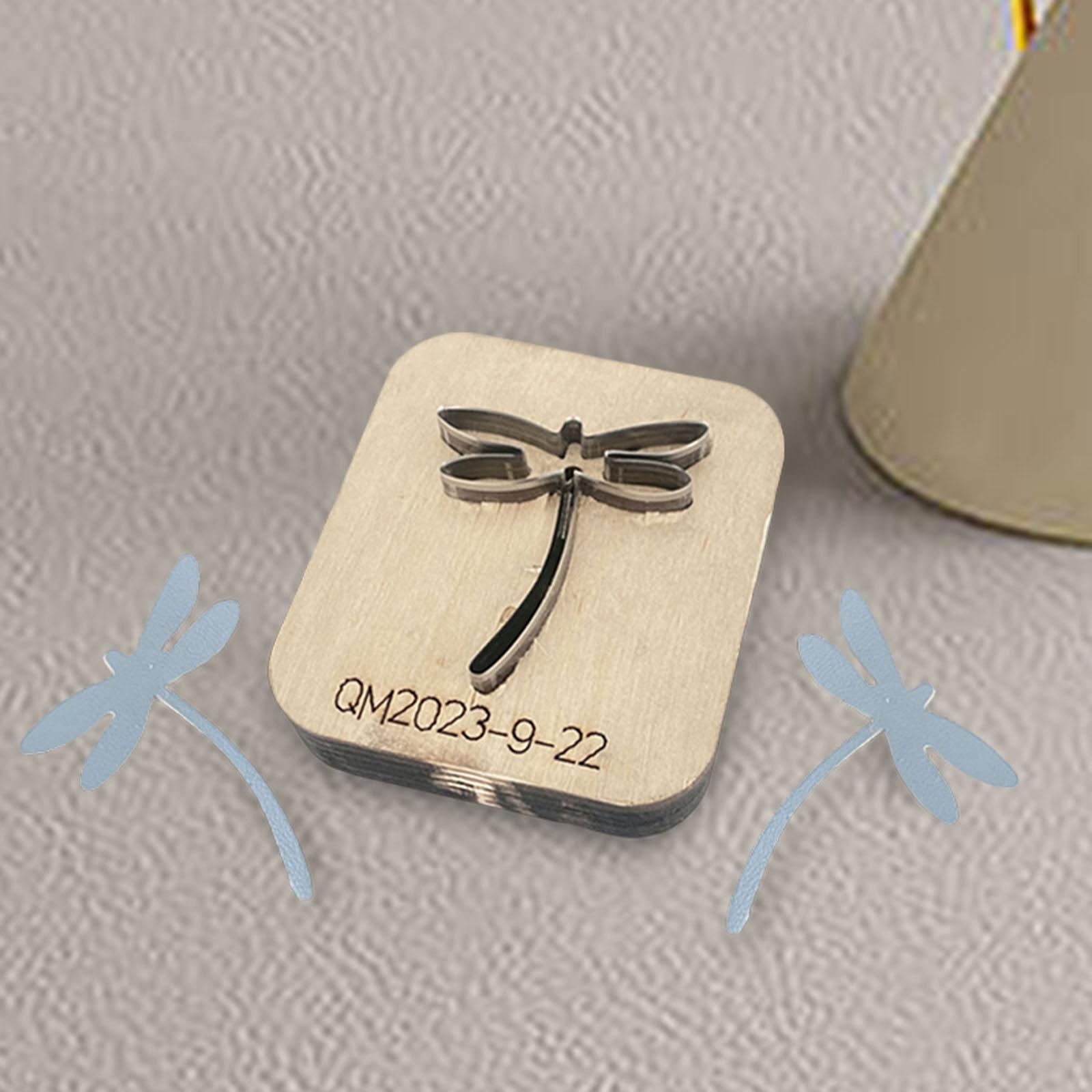 Leather Cut Mould Dragonfly Manual Tool Reusable Beginner Scrapbook Home DIY