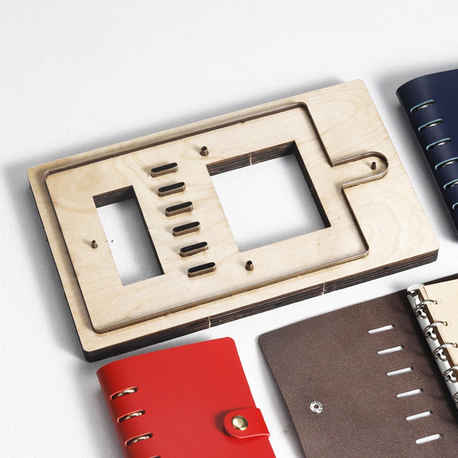 Notebook Cover Cutting Dies Making Stencil Hammering Punch Template Supplies