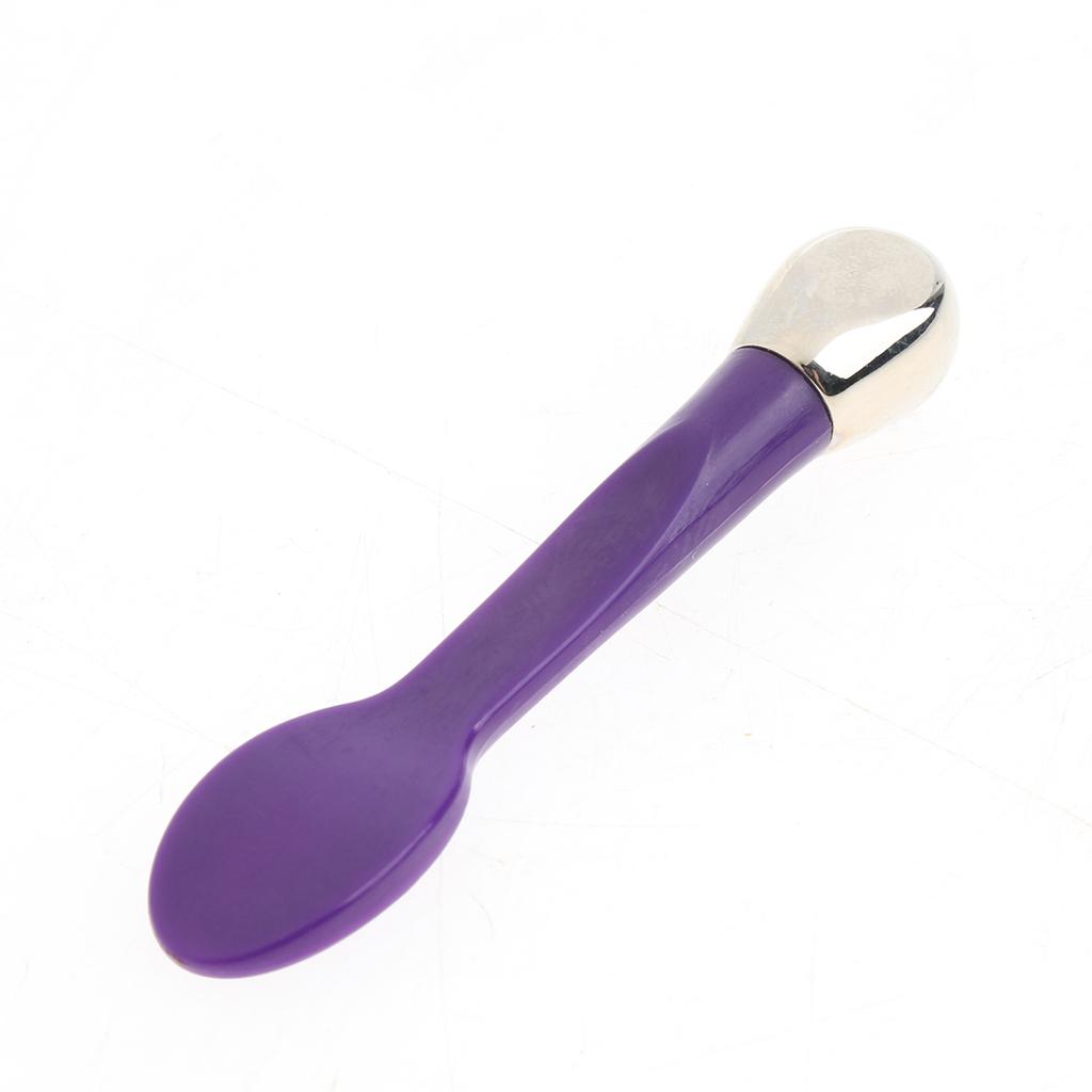 Eye Cream Massage Stick Eye Massager Wand Eye Skin Tightening Tool Purple