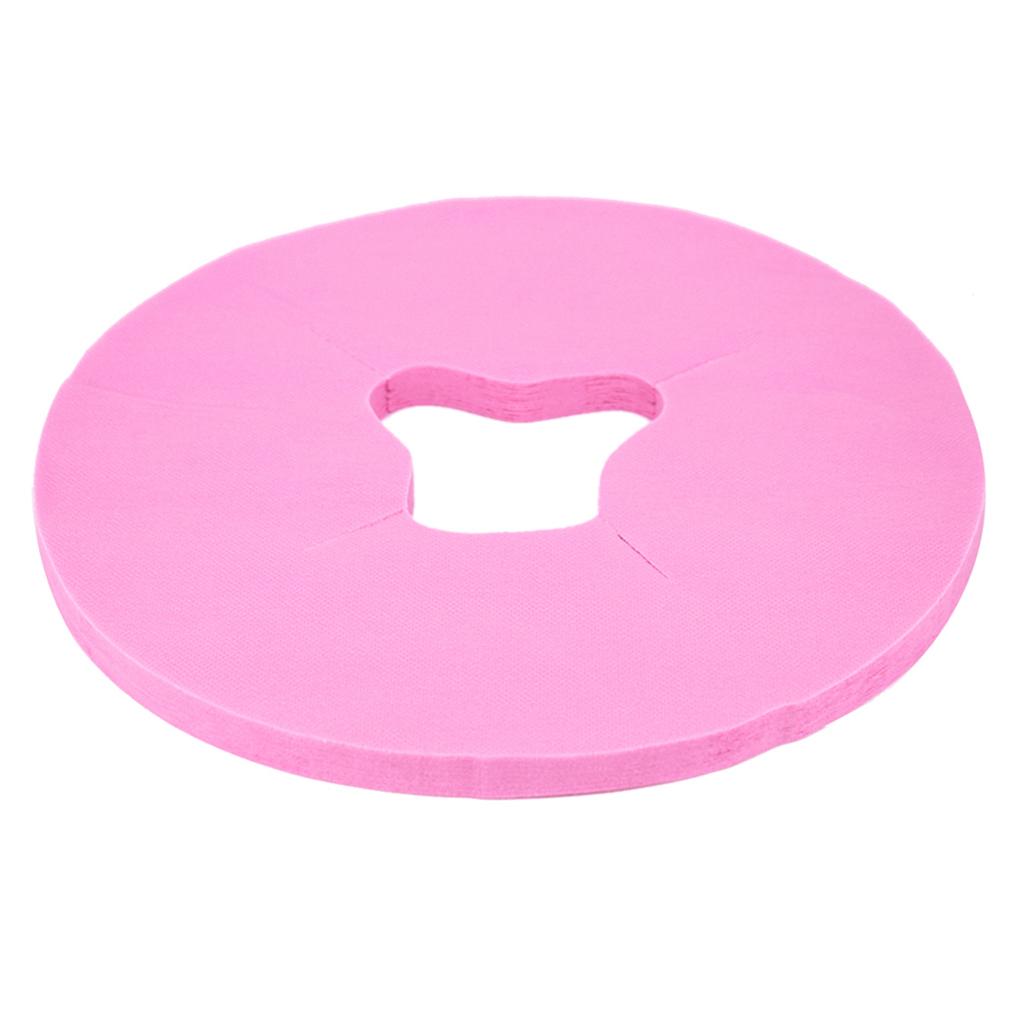 200x Disposable Non-woven Cloth Face Hole Table Cover Headrest Beauty Accs