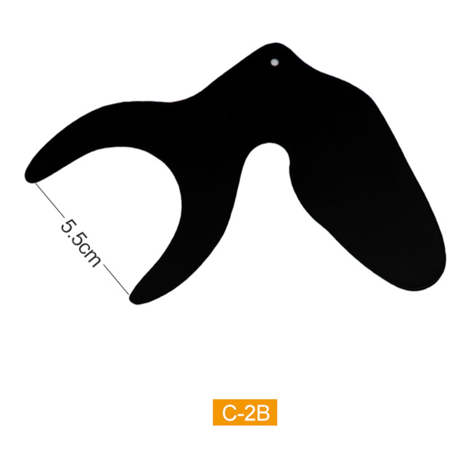 Dental Photo Contrast Black Background Board Oral Cheek Backdrop C 2B