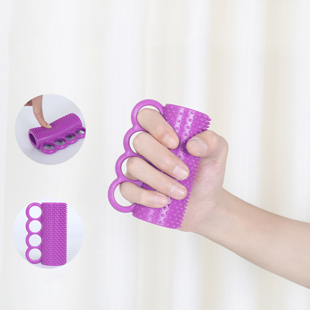 Hand Grip Exerciser Five Finger Exerciser Massage for Home Hemiplegia Adults