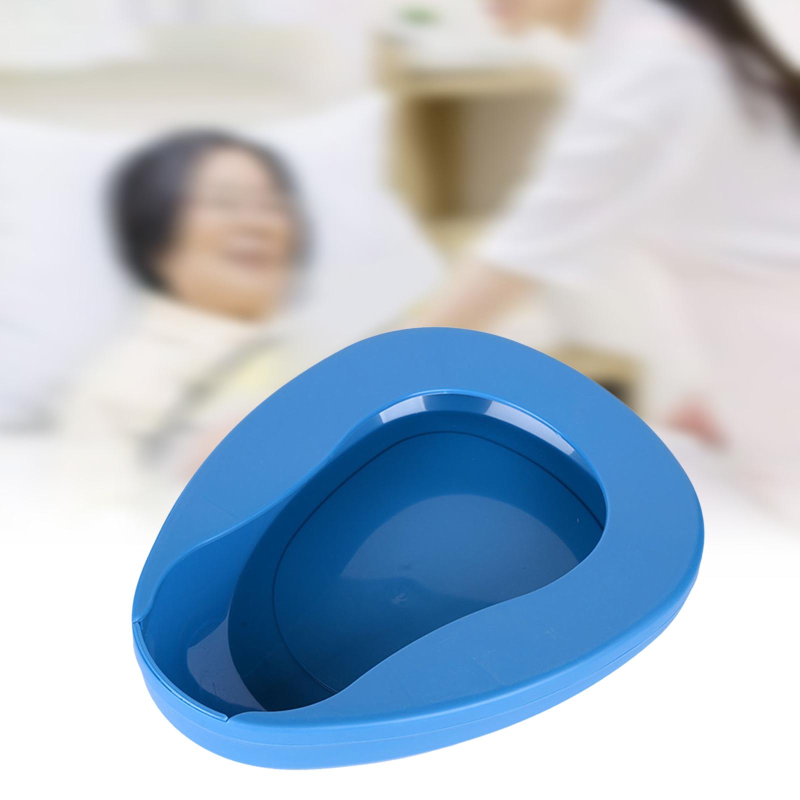 Elderly Bedpan Stable Thick Pee Container for Home Use Men and Women Elderly