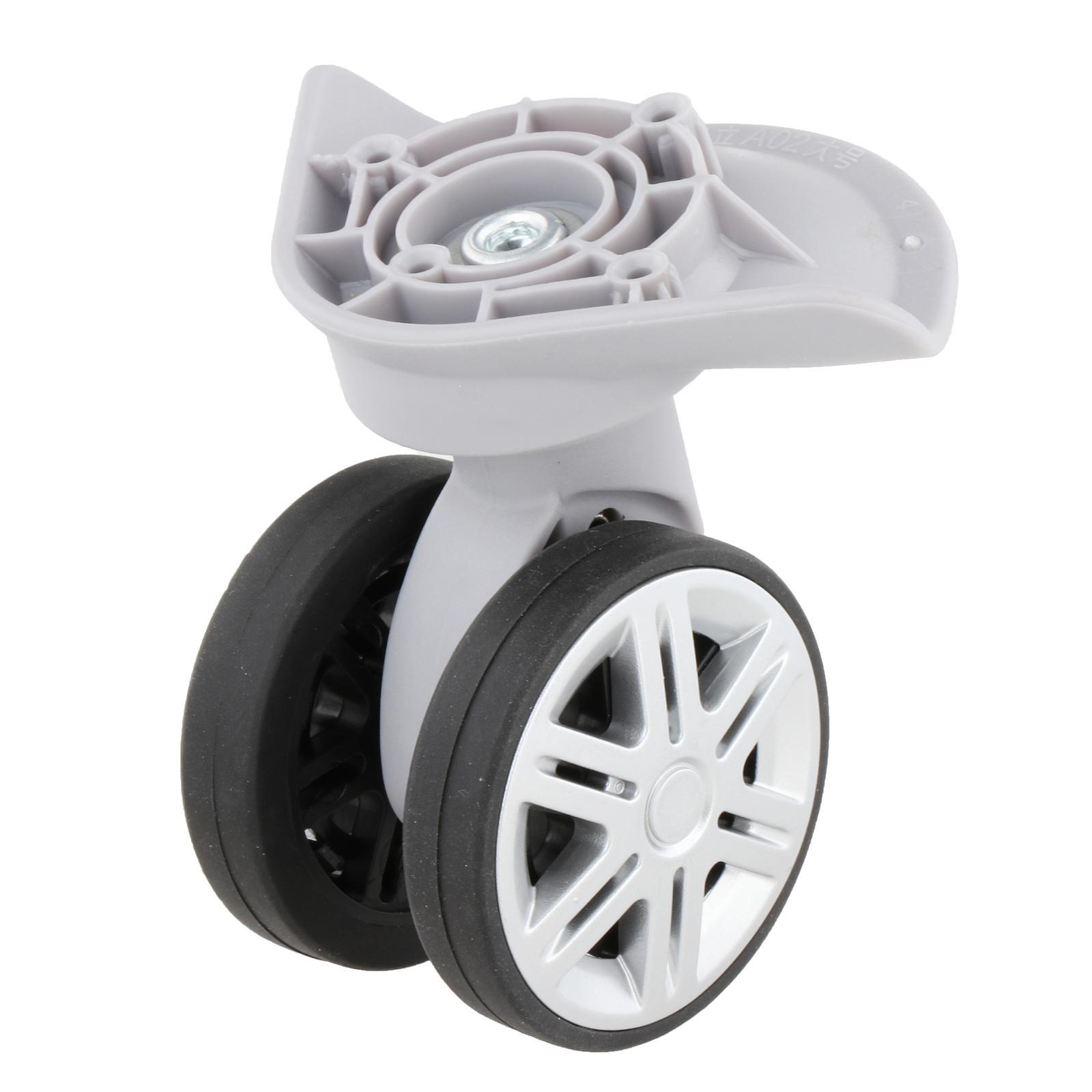 2x Replacement Luggage Wheels A19 Heavy Duty Durable for Travel Suitcase