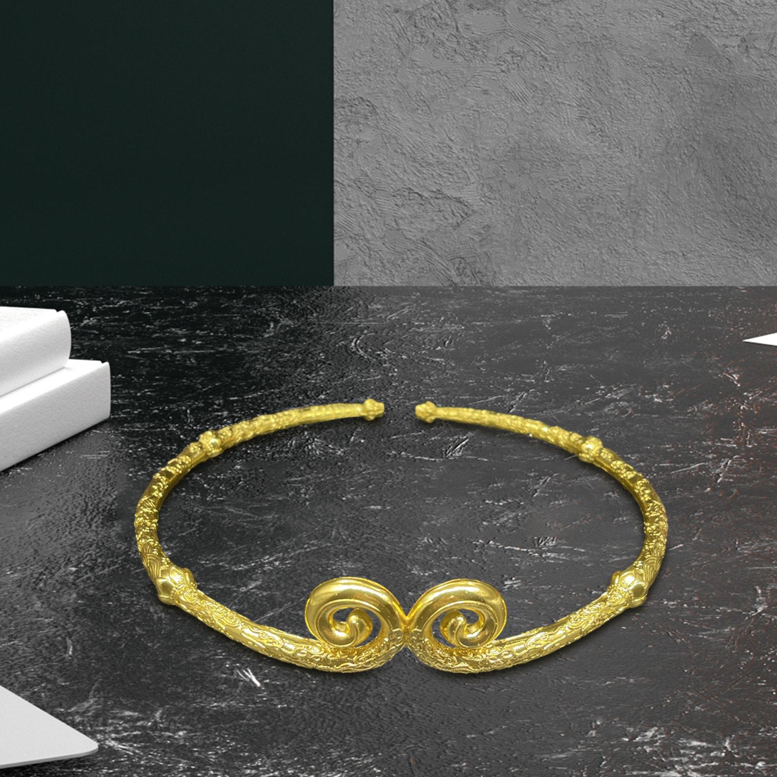 Wukong Headband Figure Prop The Constricting Headband Collectible Toy Gold