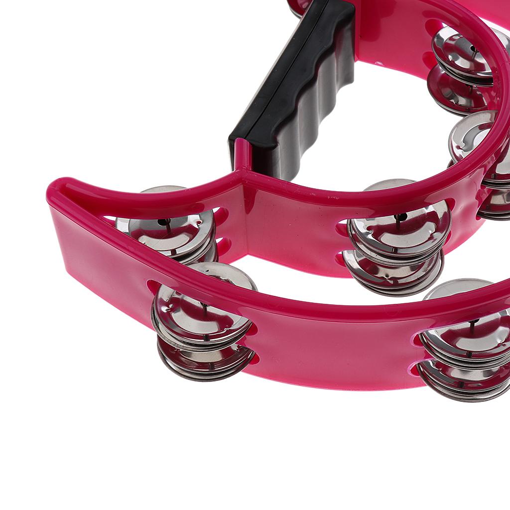 7 Color Music Rattle Musical Tambourine Shaker Musical Instrument Drum