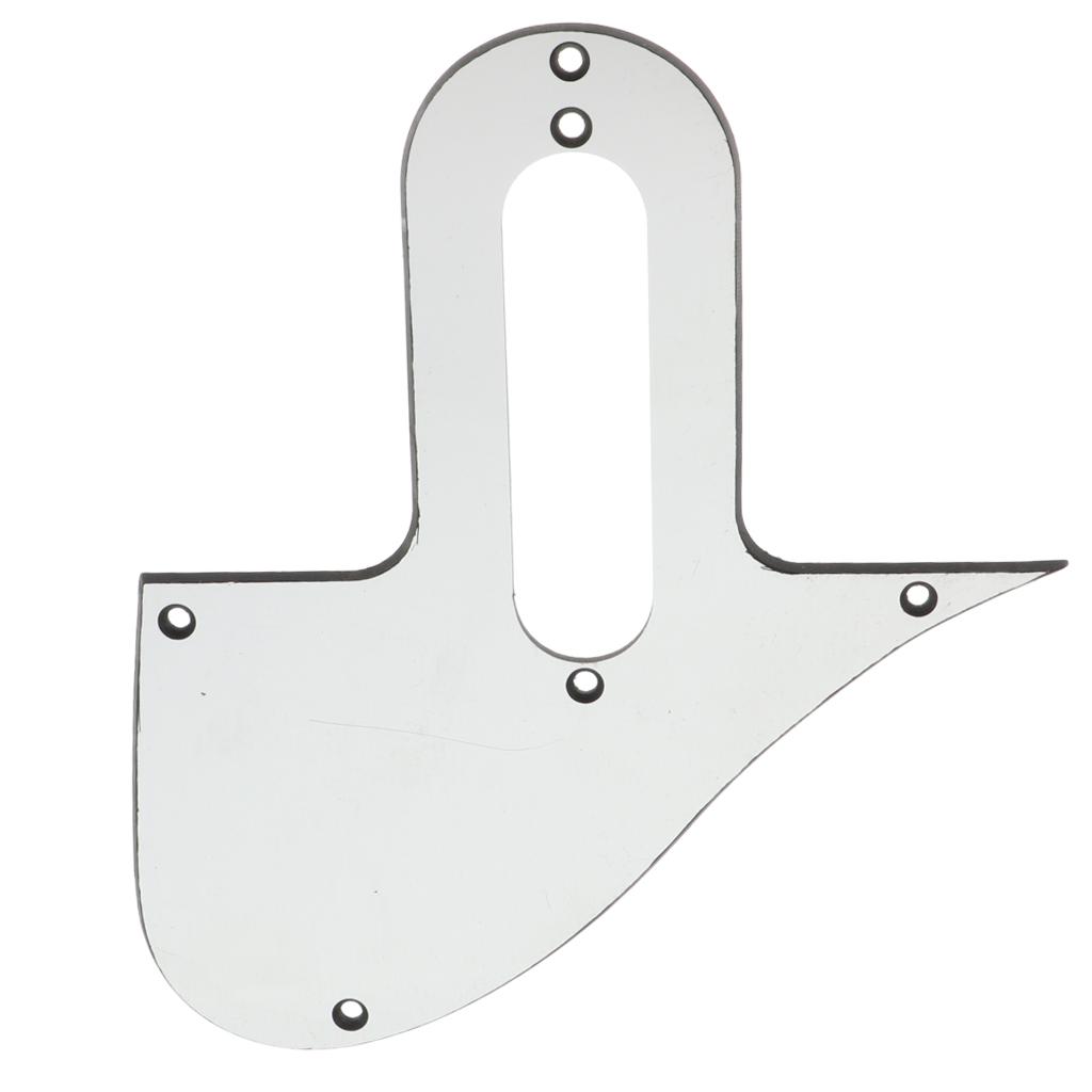 Electric Mandolin Pickguard Pick Guard for Mandolin Replacement Gray Mirror