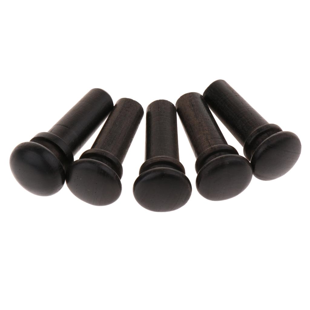 Blackwood Violin Endpin Peg for Violin Fiddle Parts Round
