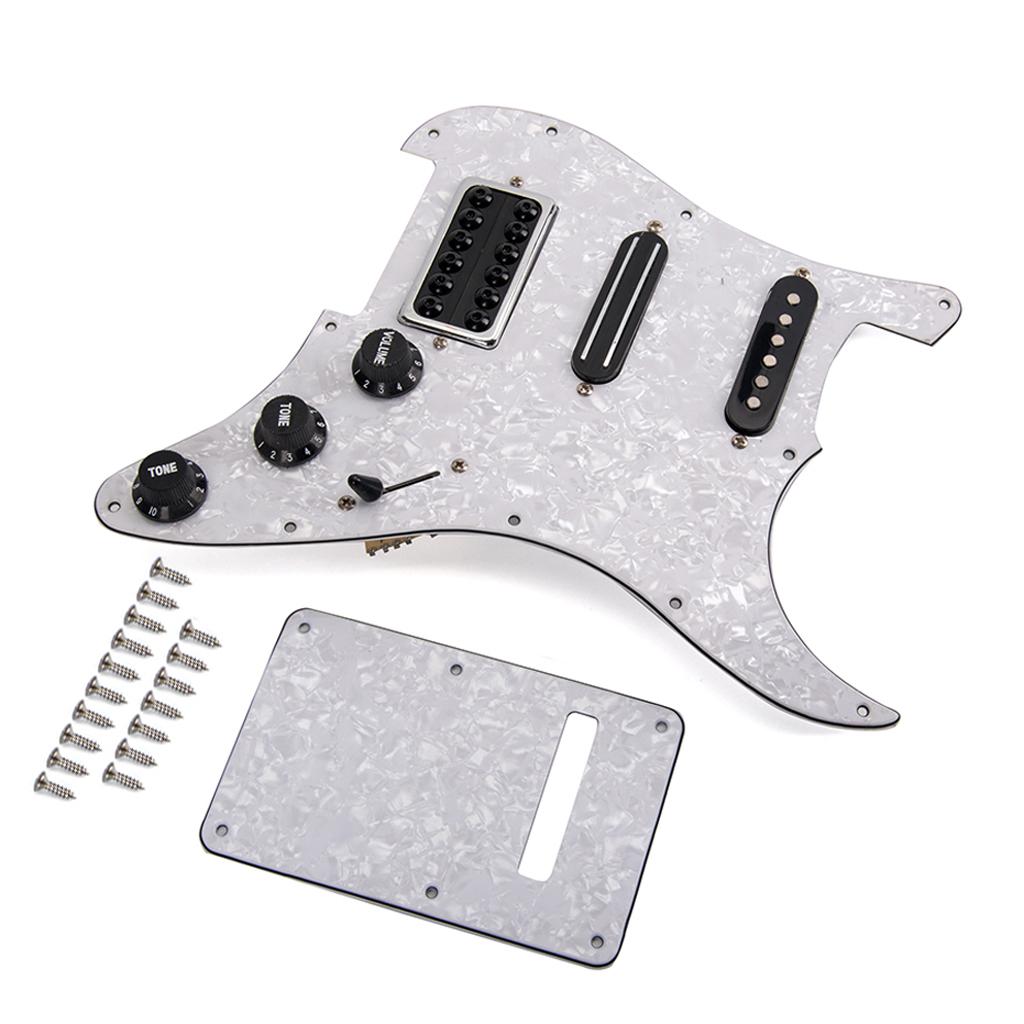 Professional Electric Guitar Pickguard SSH Scratch Plate with Loaded Pickup