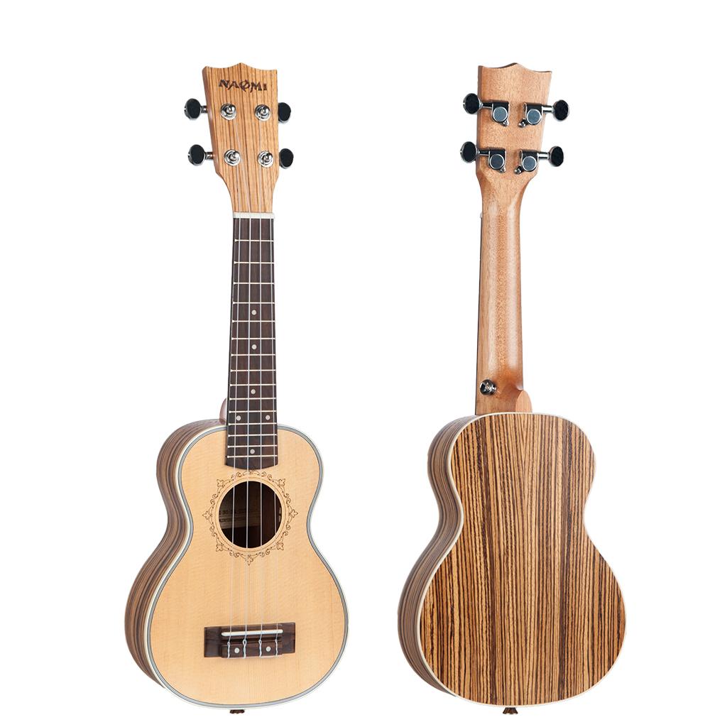 Hawaii Guitar 21inch Ukulele Acoustic Soprano Uke Music Beginner Practice