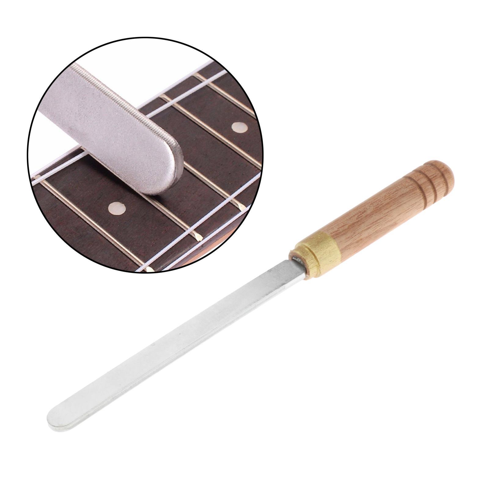 Guitar Steel Fret Crowning File Frets Leveling Grinding Luthier Repair Tool