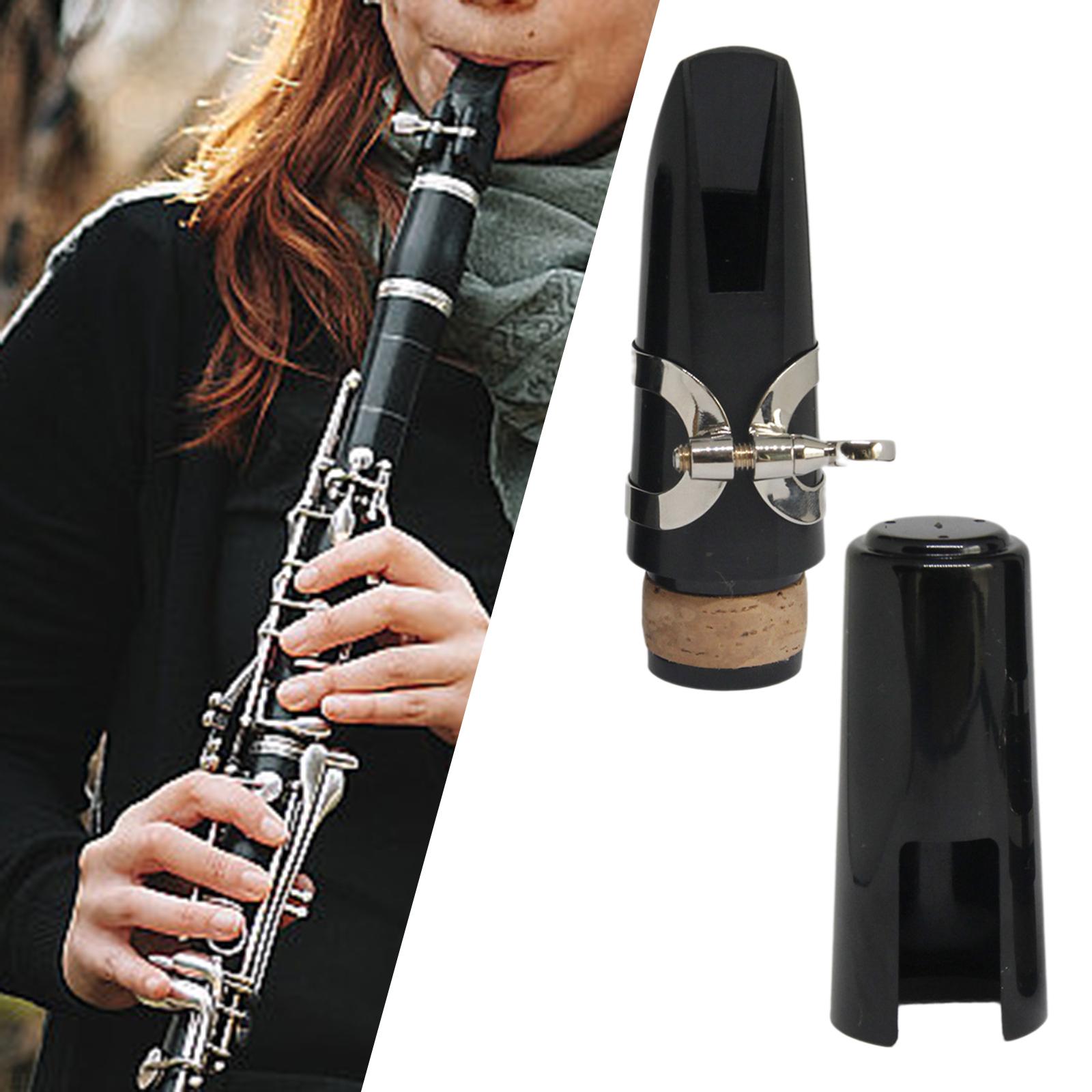 Clarinet Mouthpiece Kits B Flat Cap Durable Fastener Flute Head Clips Fittings