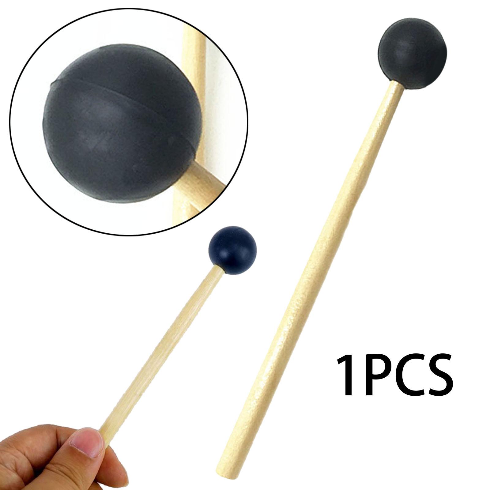 Tongue Drum Mallet with Wooden Handle Practitioners Repair Sound Bell Mallet