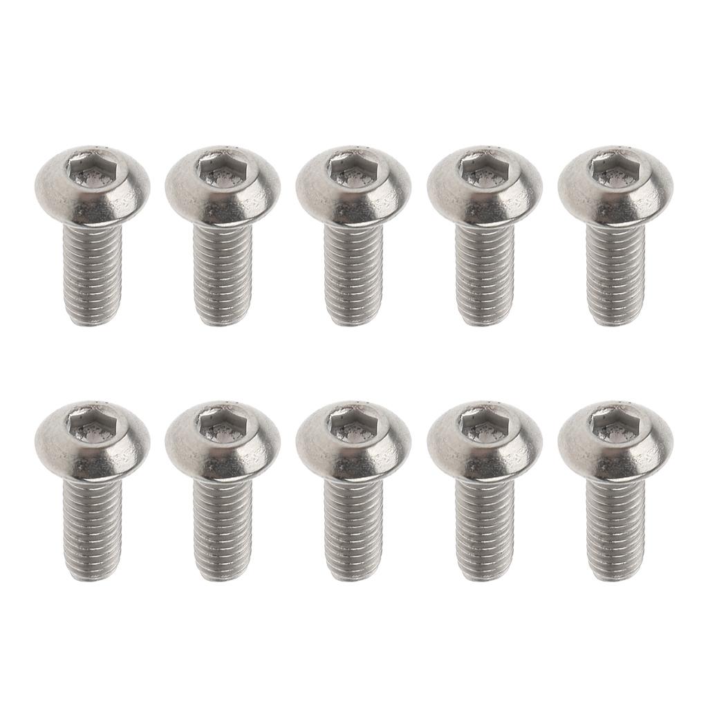Titanium Alloy Hex Button Head Cap Bolts M3 x 10mm