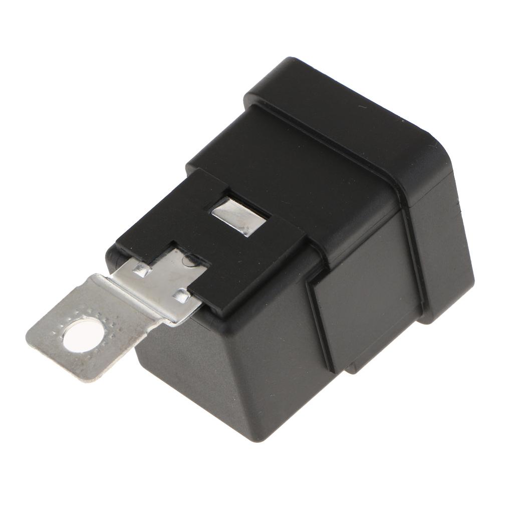 Car Vehicle 12V 40A 5Pin Waterproof Sealed Integrated Relay with Socket