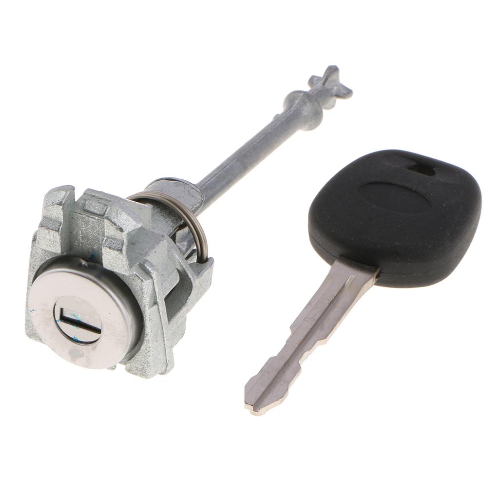 Car Left Door Lock Cylinder with Key for Toyota Camry Corolla Matrix Tacoma