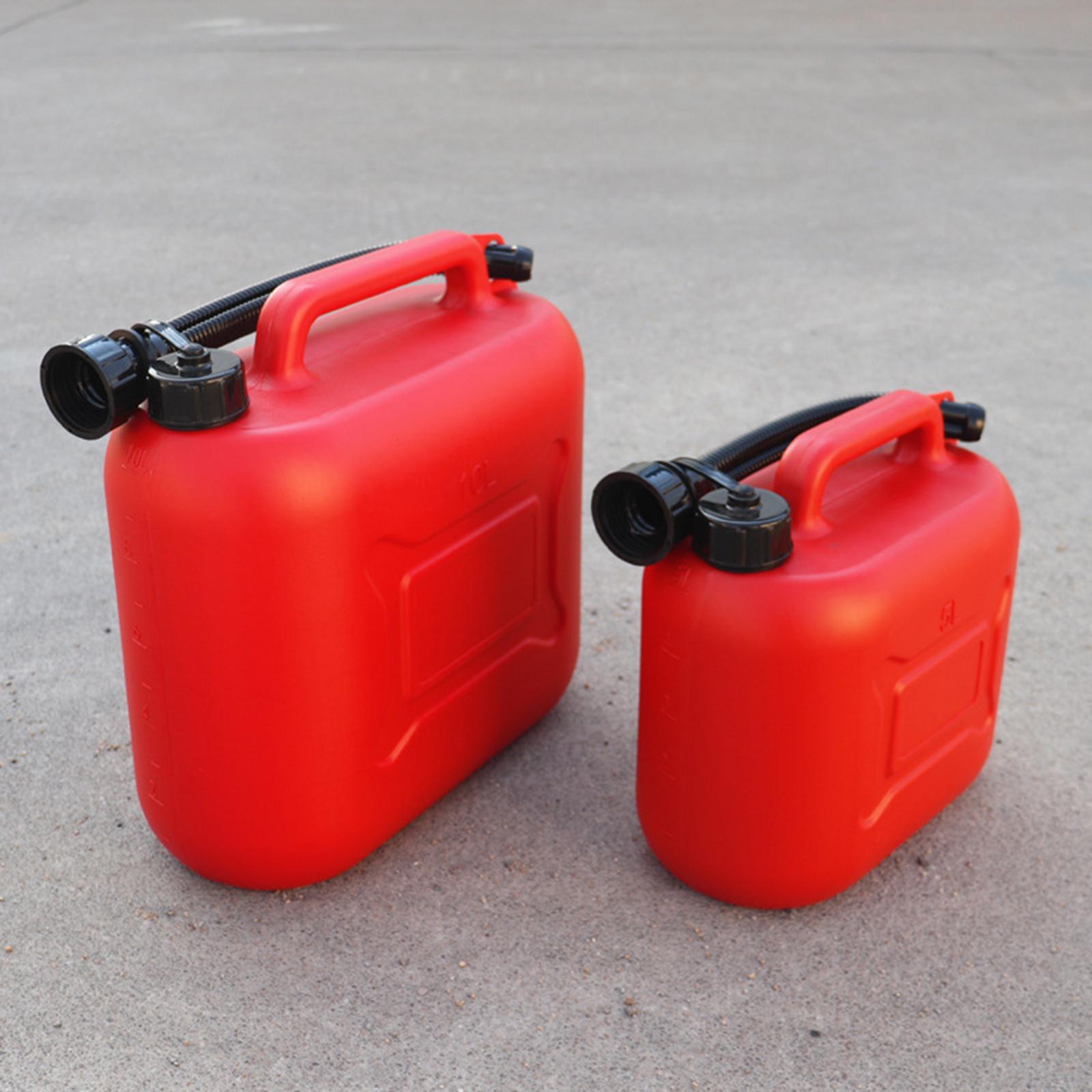 5L/10L Fuel Tank Petrol Storage Can Container Motorcycle Back up Fuel Tank 10L