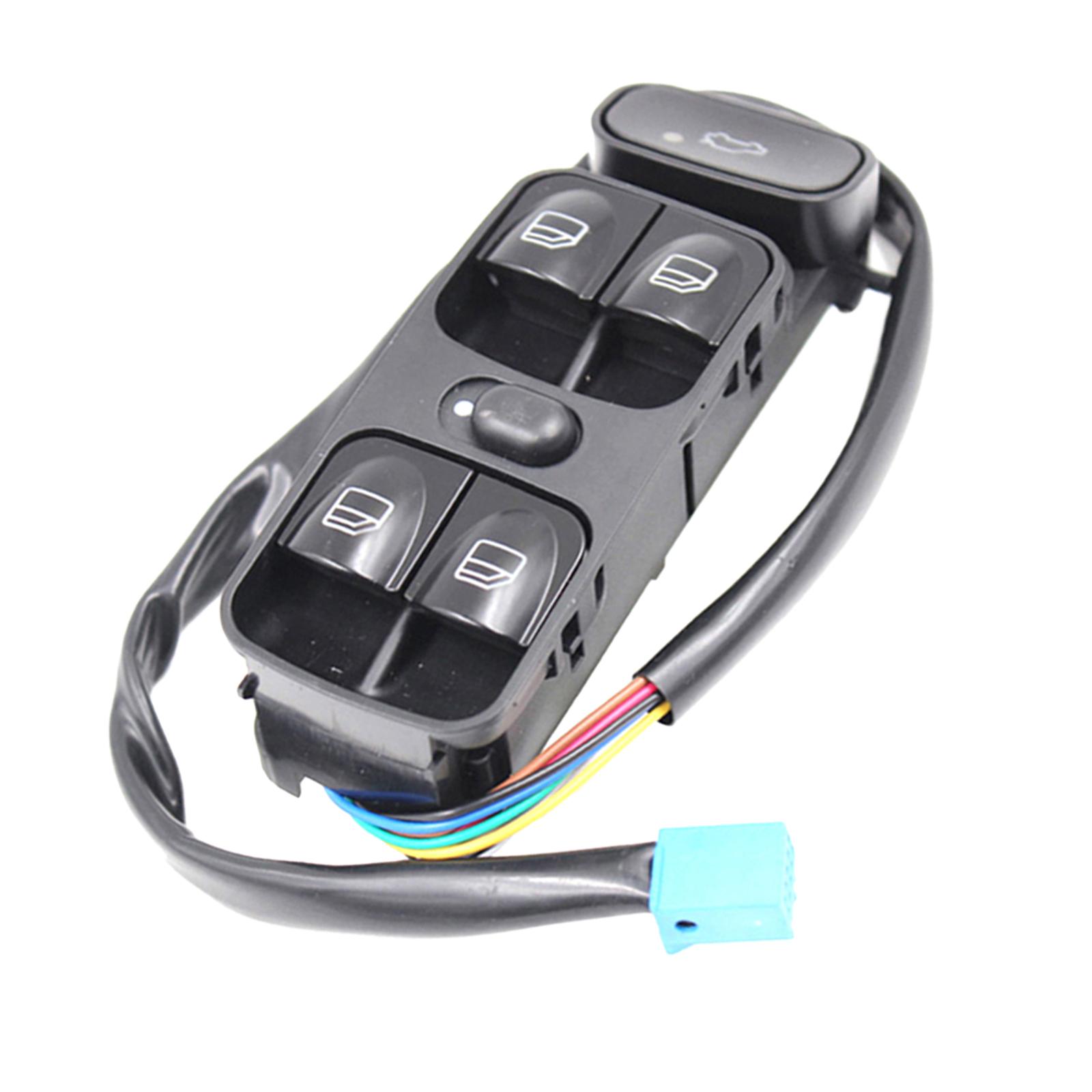 Window Control Button 2098203410 Black Auto Parts for Benz CLK63 CLK550