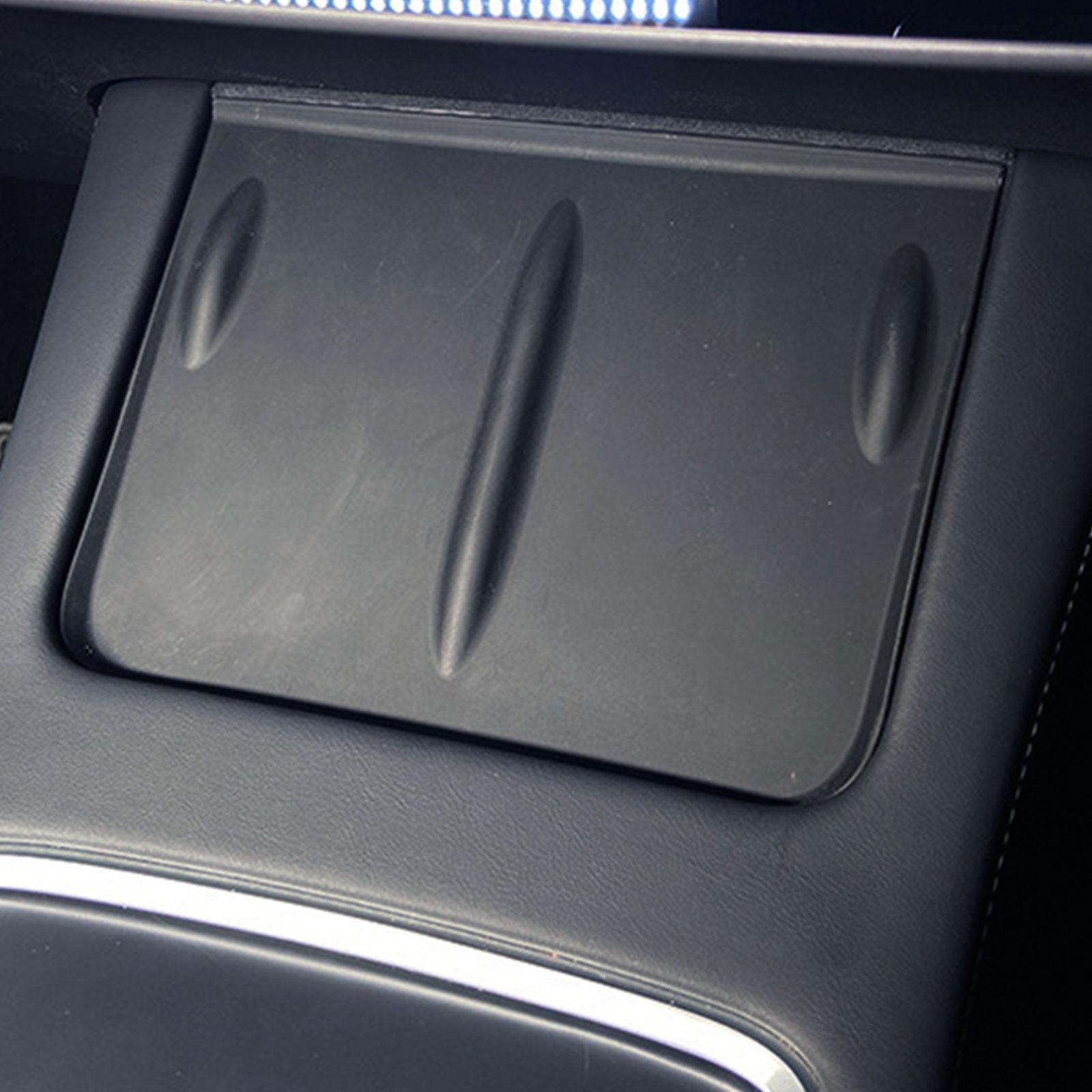 Car Anti-Skid Silicone Pad Interior Parts for Tesla Model Y Model 3 Black