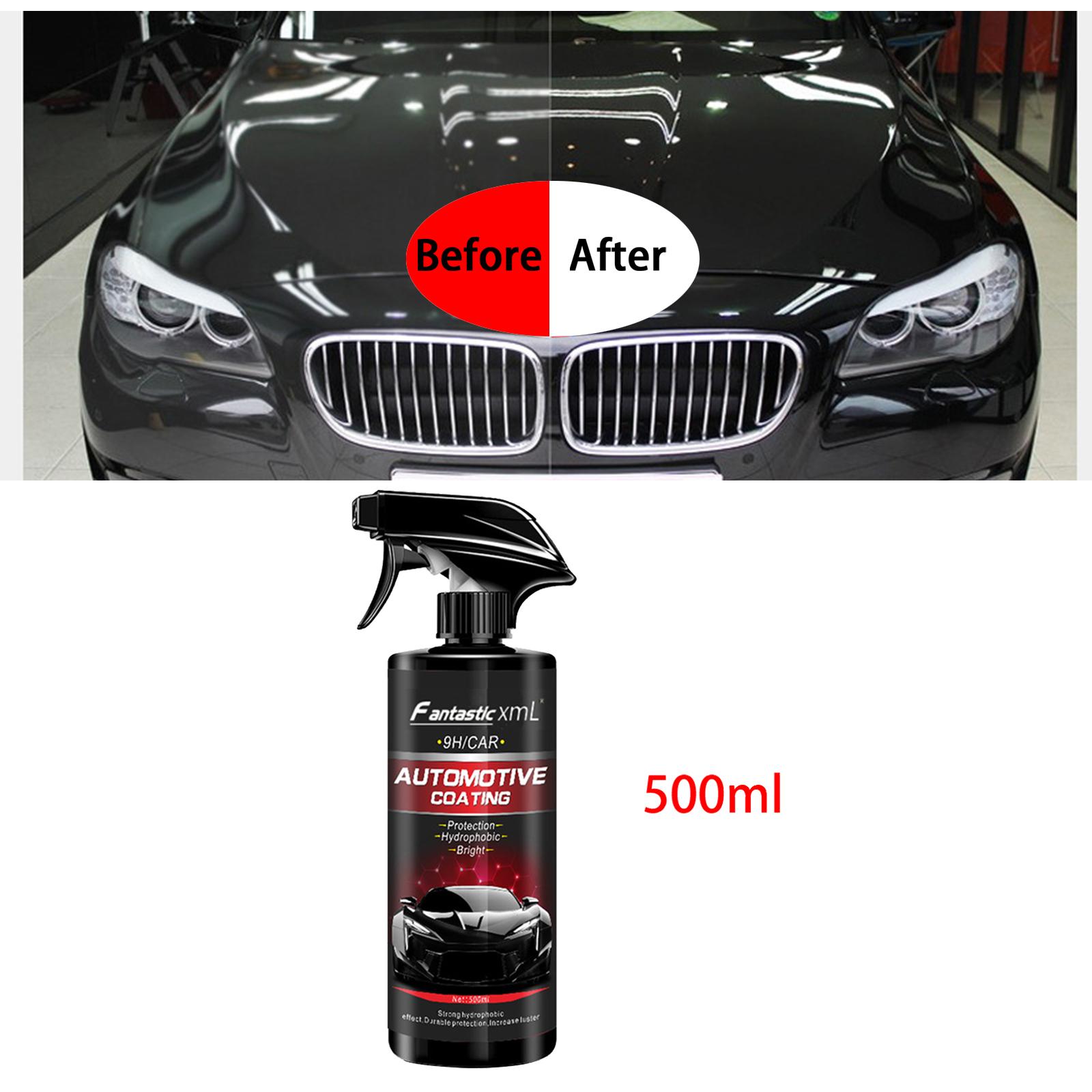 500ml Car Nano Ceramic Sealing 9H Waterless Wash and Wax Waterproof Car Care