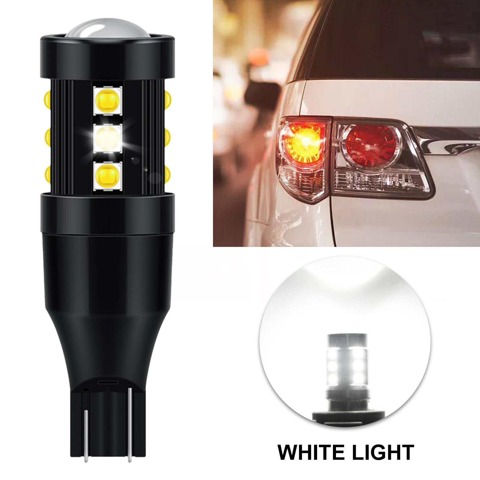Auto LED Bulb Reverse Light Super Bright Side Marker car White T15 w16w