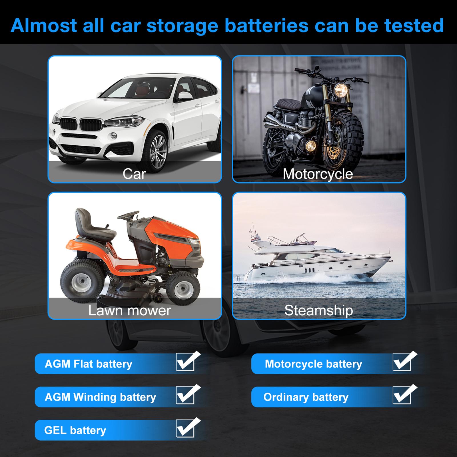 Car Battery Testing Tool Digital Portable for Truck SUV