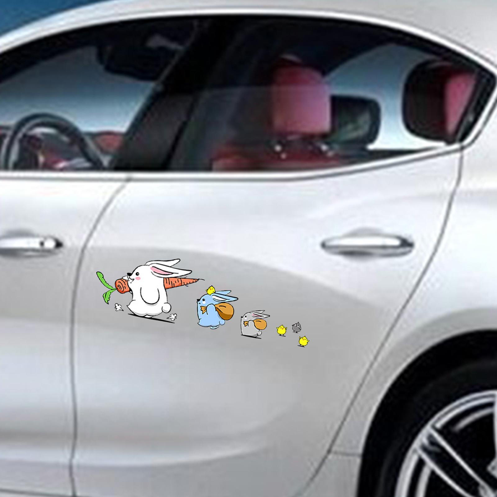 Bunny Car Stickers Car Window Decals Graphic for Cars Windows Vehicles Left L