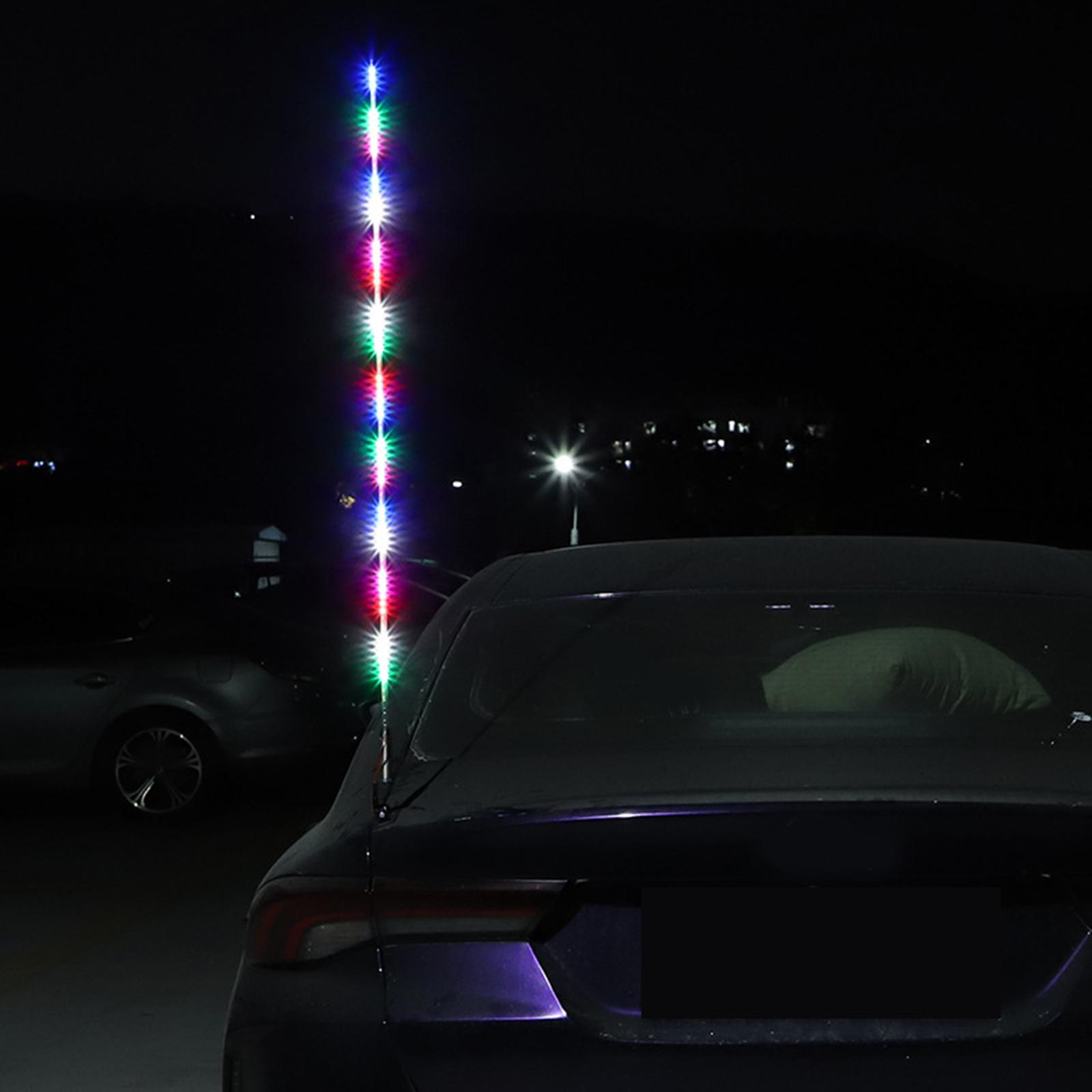 Portable LED Whip Lights Waterproof Lighting for SUV Decorative 12V
