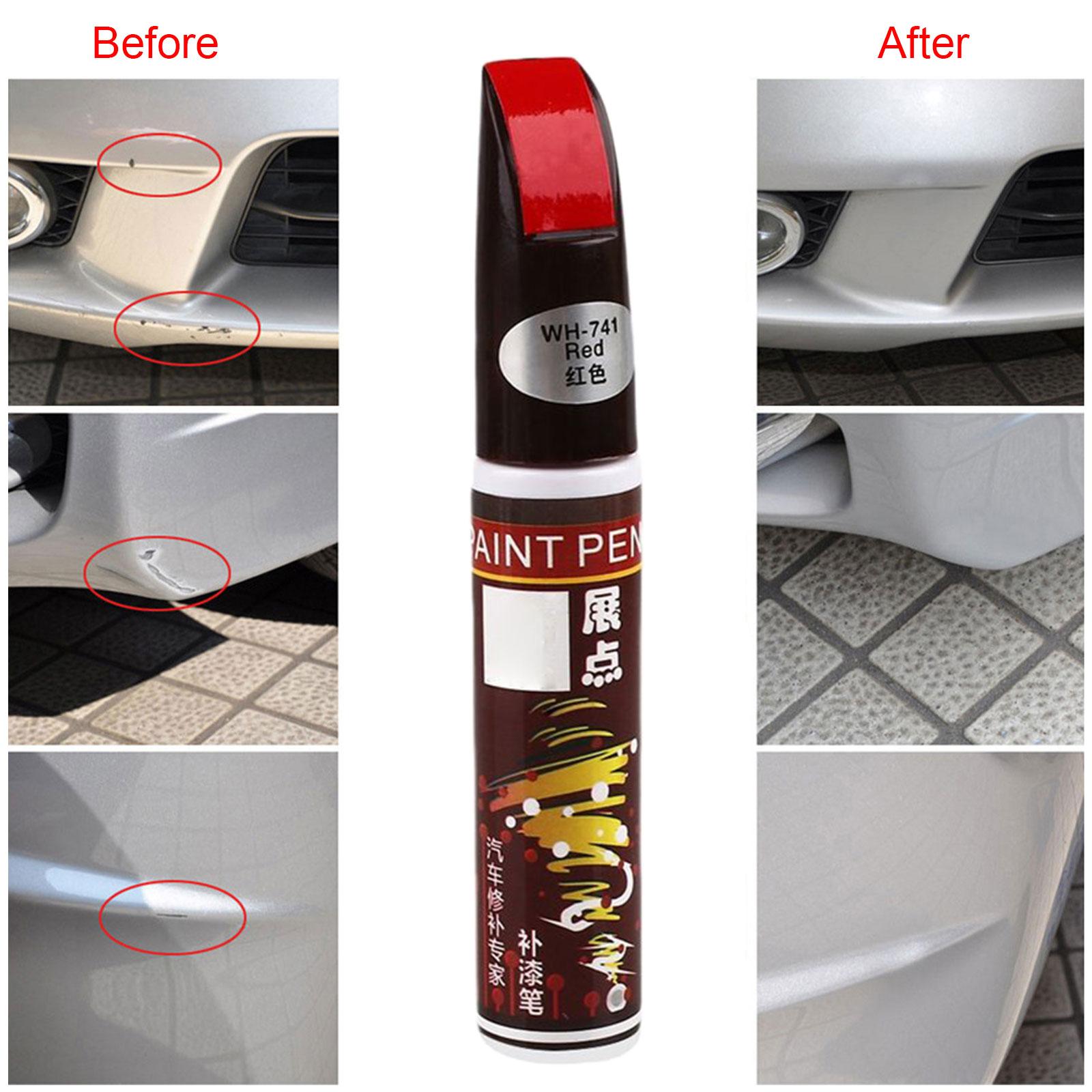 Touch up Auto Paint 2 in 1 Touch up Paint Pen Accessories Car Scratch Repair Red