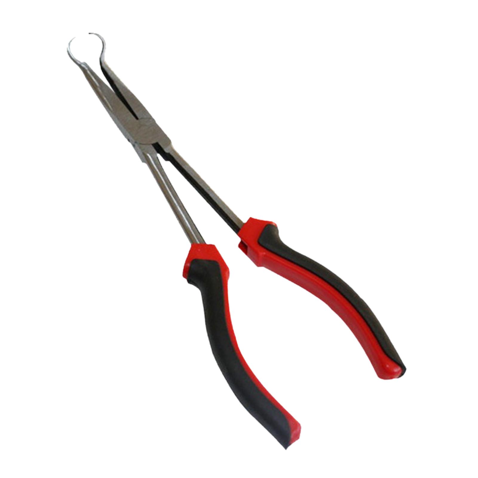 Spark Plug Wire Removal Pliers Tool Carbon Steel High Voltage Wire Clamp O Shaped Head
