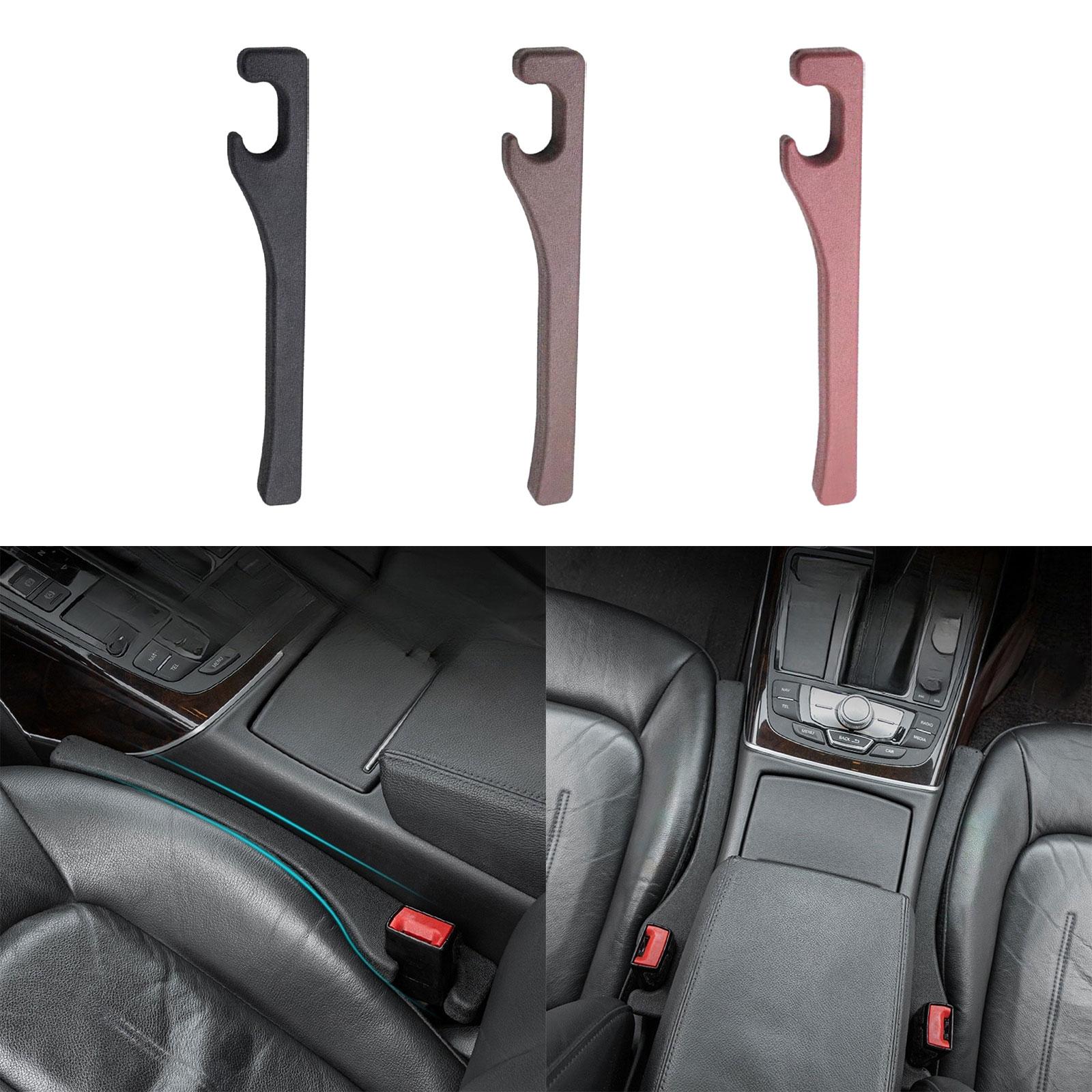 Car Seat Gap Filler Keep Phones Keys Wallet from Falling Interior Essentials black