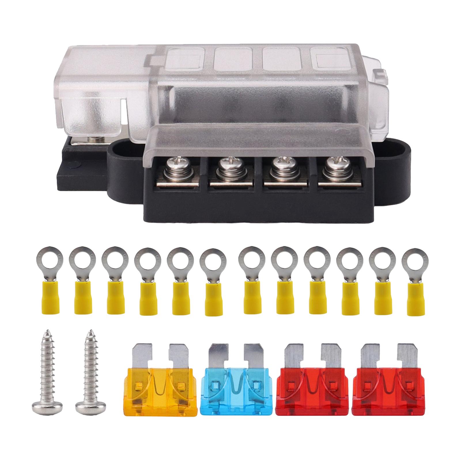 4 Circuit Fuse Box
