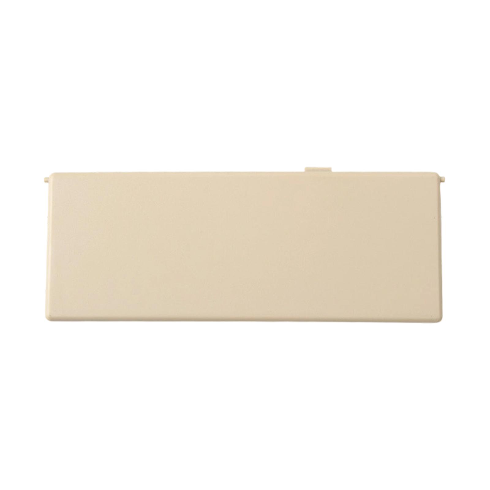 Sunvisor Mirror Cover Beige