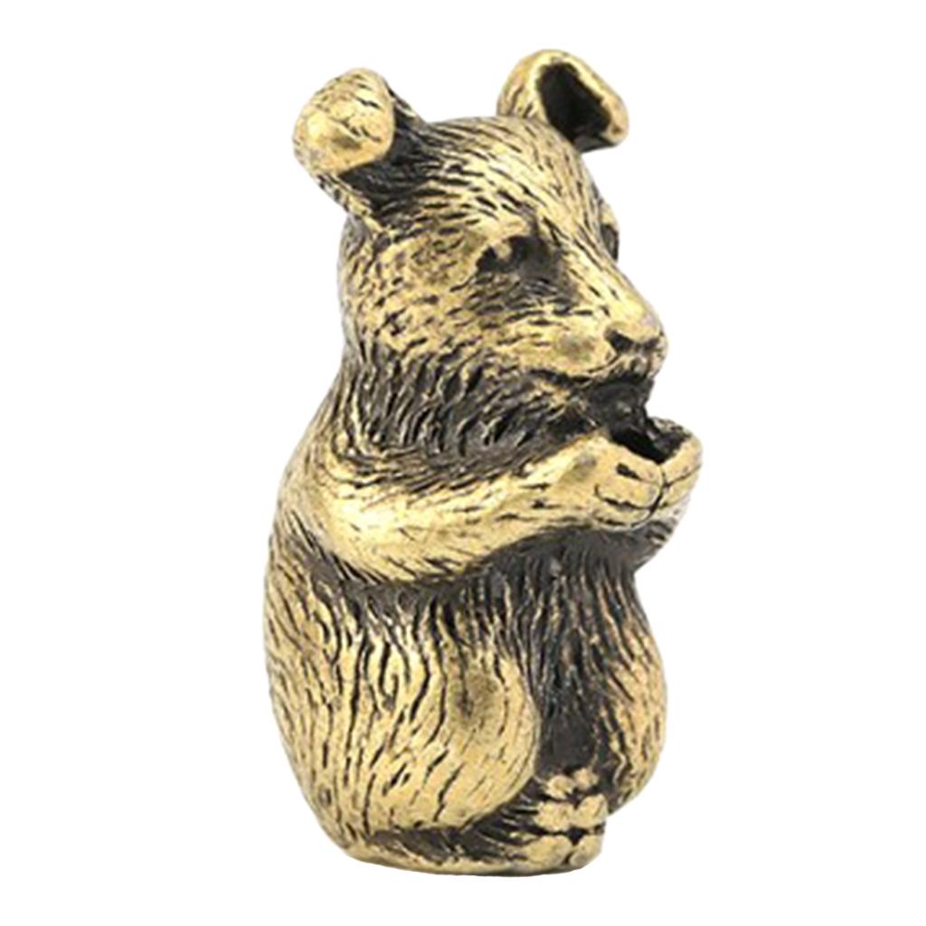 Brass Incense Burner Chinese Zodiac Animal Figurine Incense Holder Dog