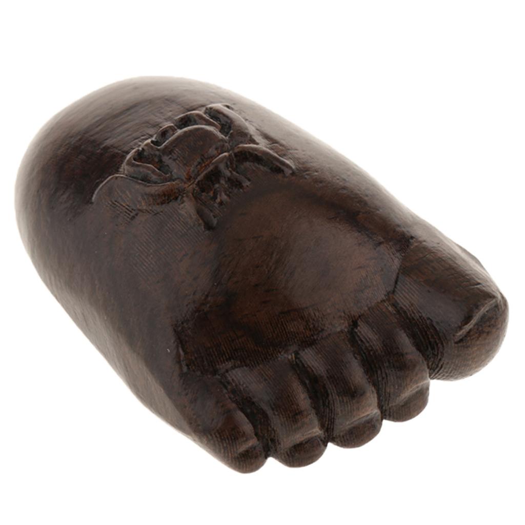 Wooden Craft Blessing Accessories Indoor Home Desktop Ornament Foot