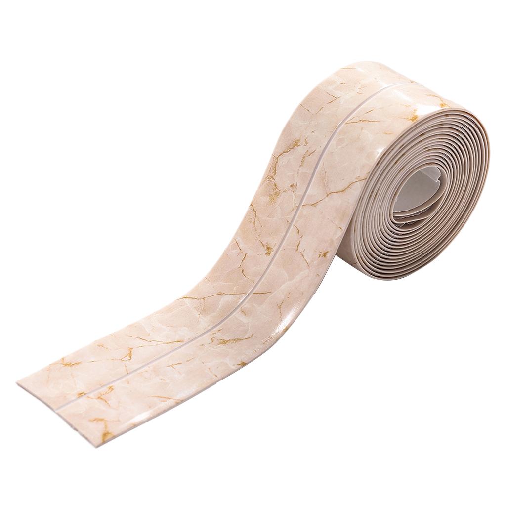 Mildew-proof  Waterproof Sealing Tape for Bathroom Kitchen Floor  Marble