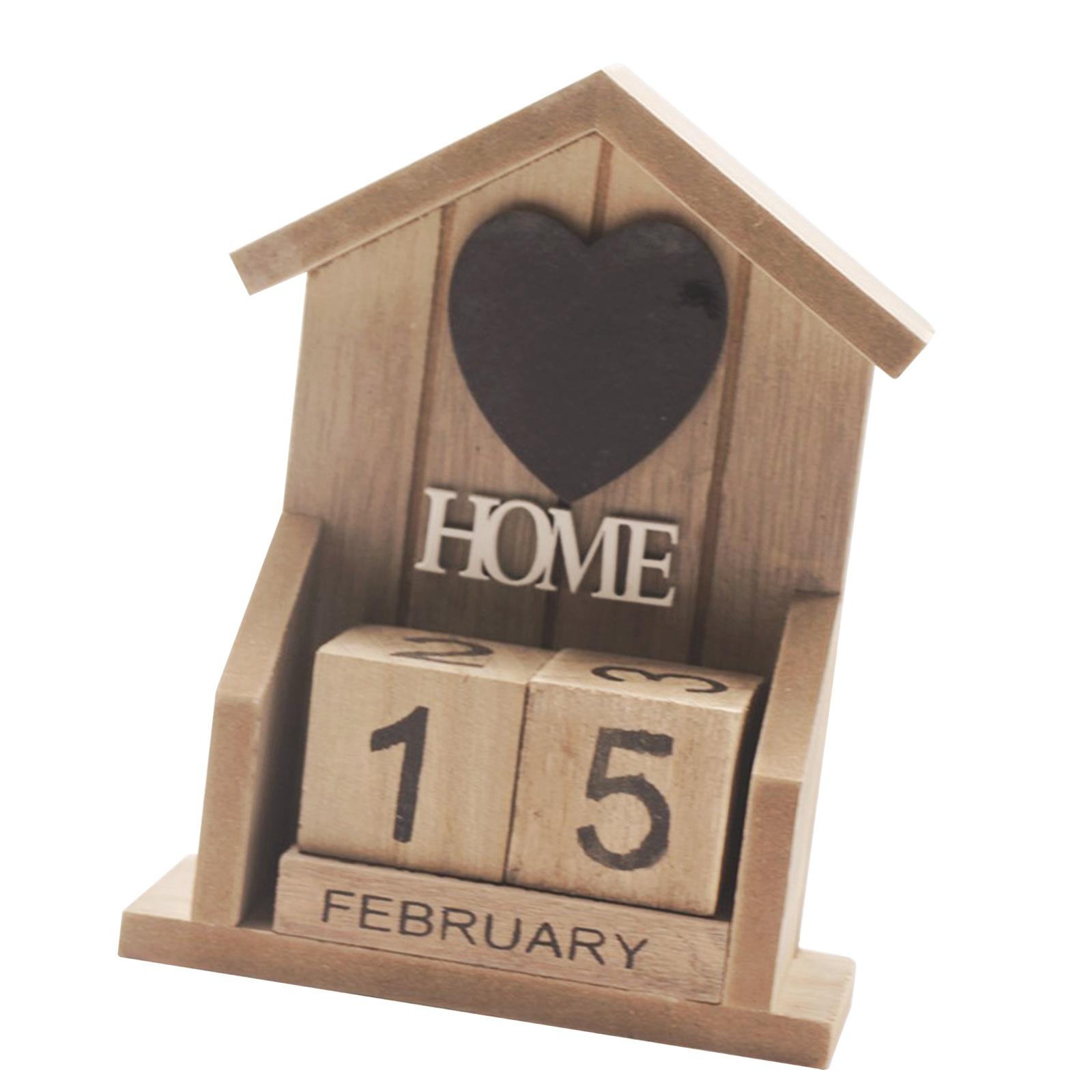 Wood Perpetual Calendar