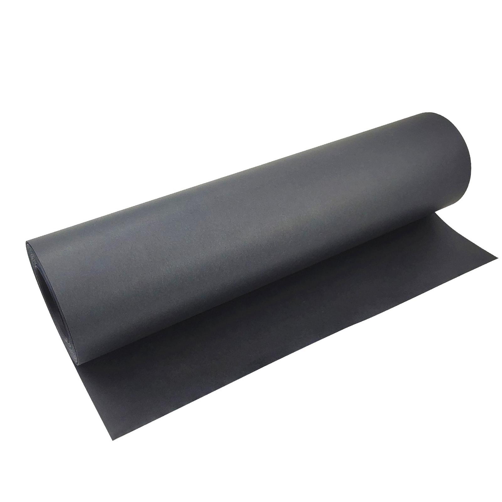 98ft Black Kraft Paper Roll Eco Friendly Recyclable Wrapping Paper 30cm wide