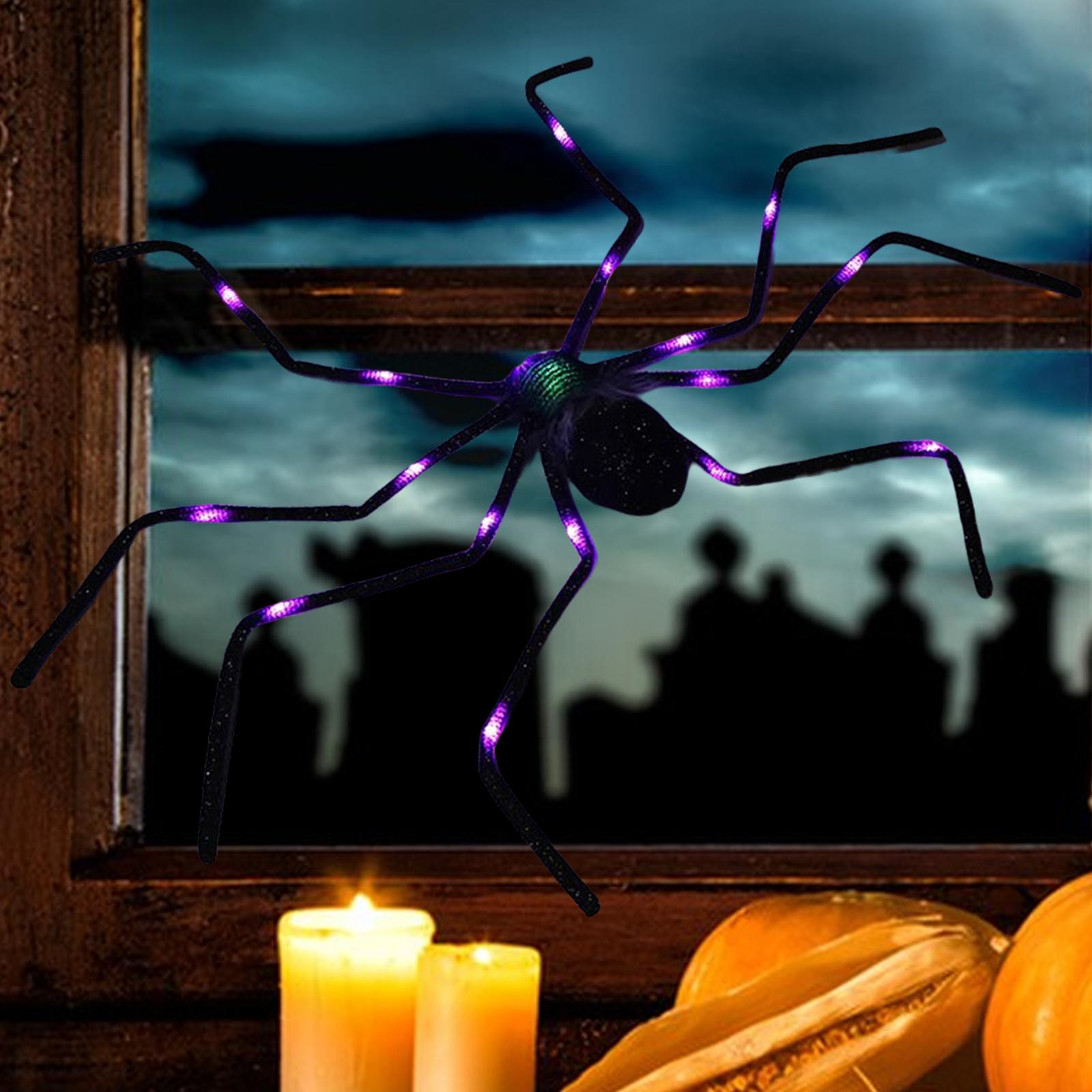 Large Spider Toy Halloween Trees Porches