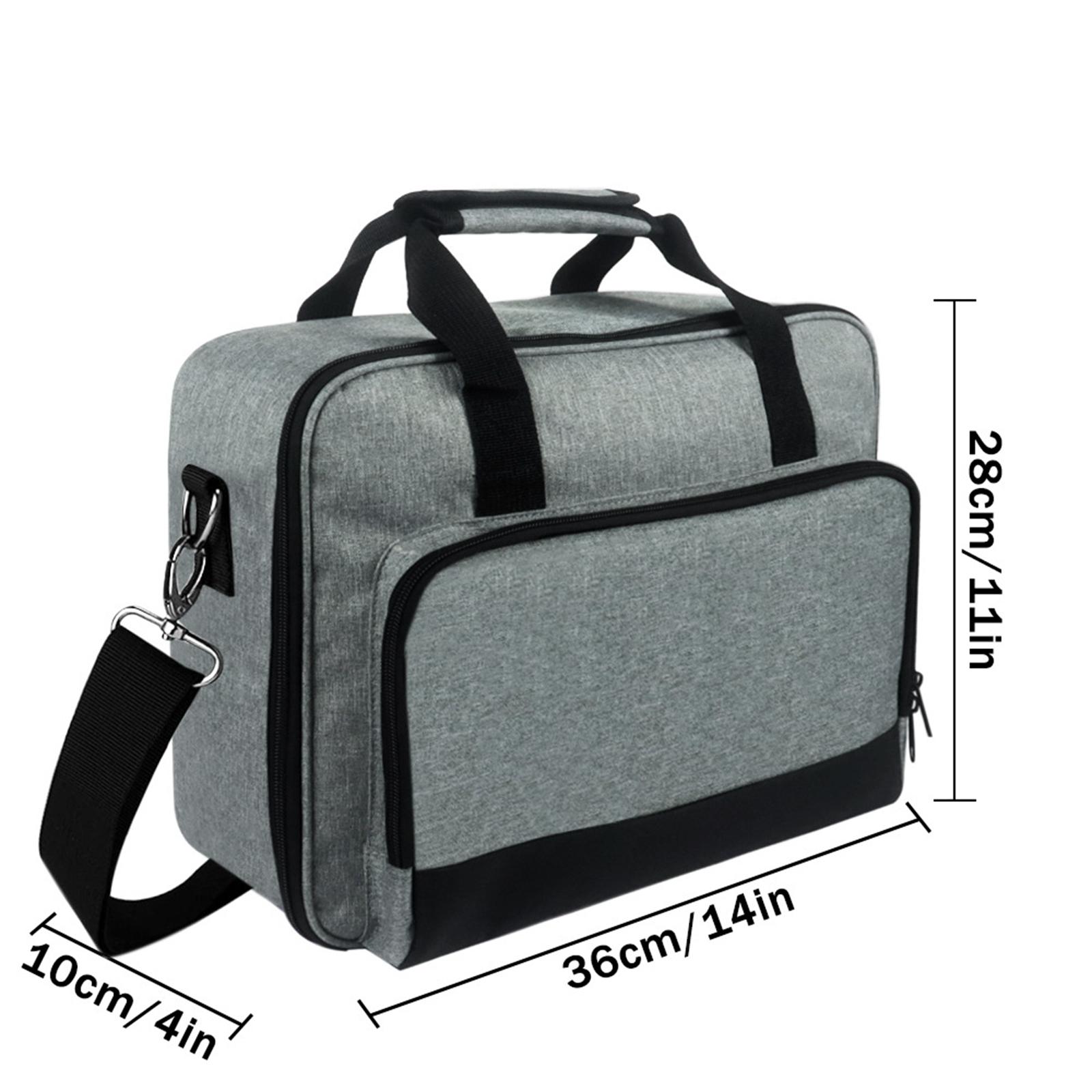 Large Projector Bag Adjustable Shoulder Strap with Handle Portable Handbag