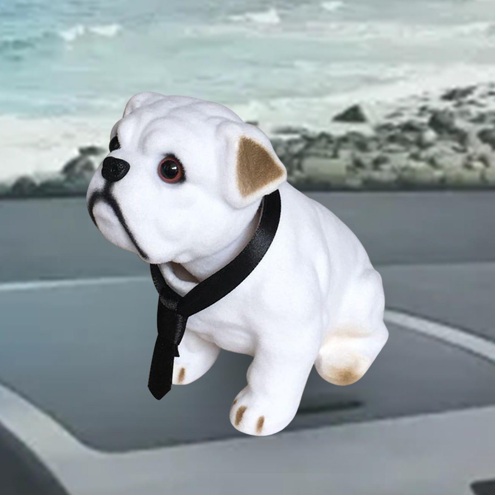 Funny Nodding Dog Figurines Puppy Doll Accessories Auto Interior Statue