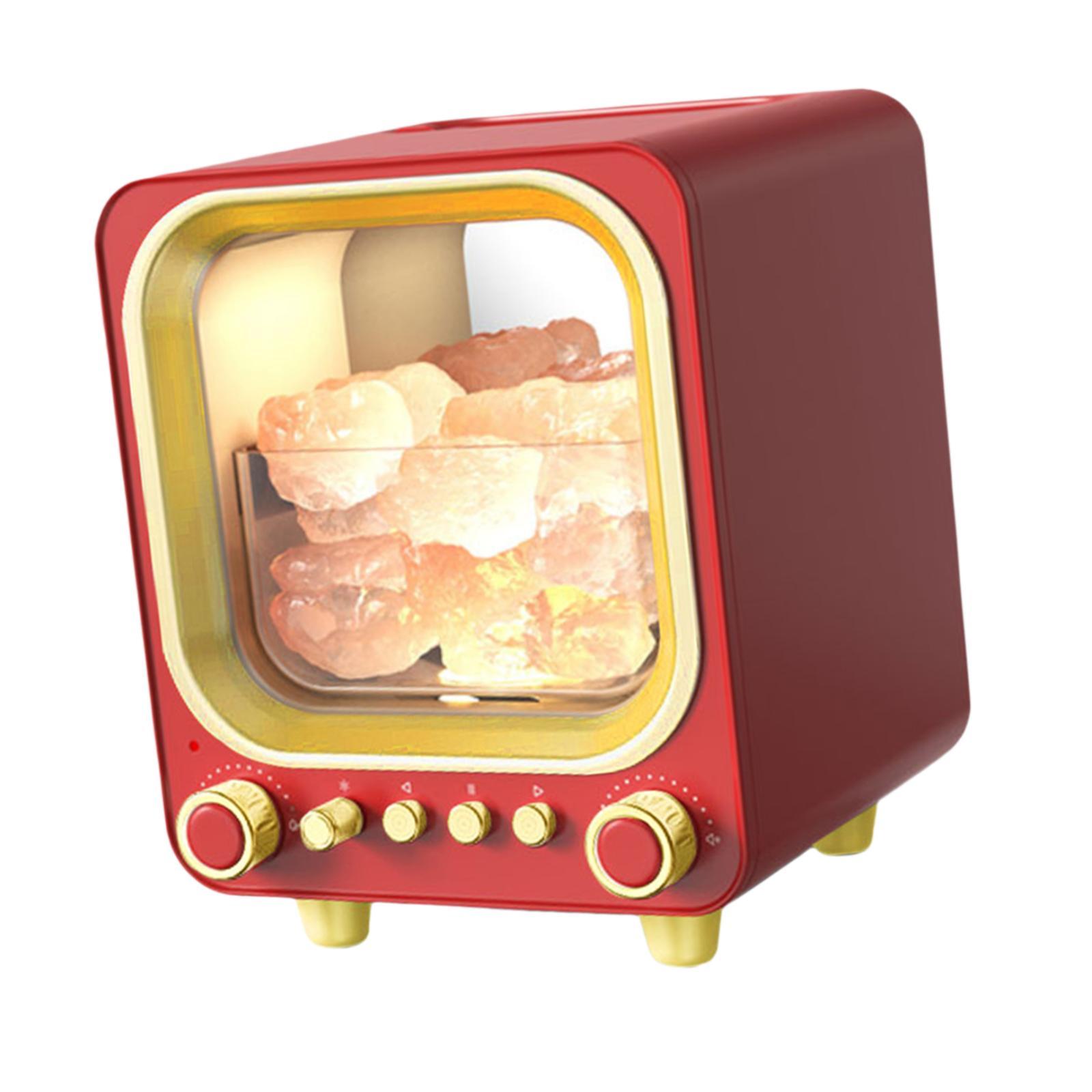 Portable Humidifier Ornament Essential Oil Diffuser for Yoga Bedroom Red