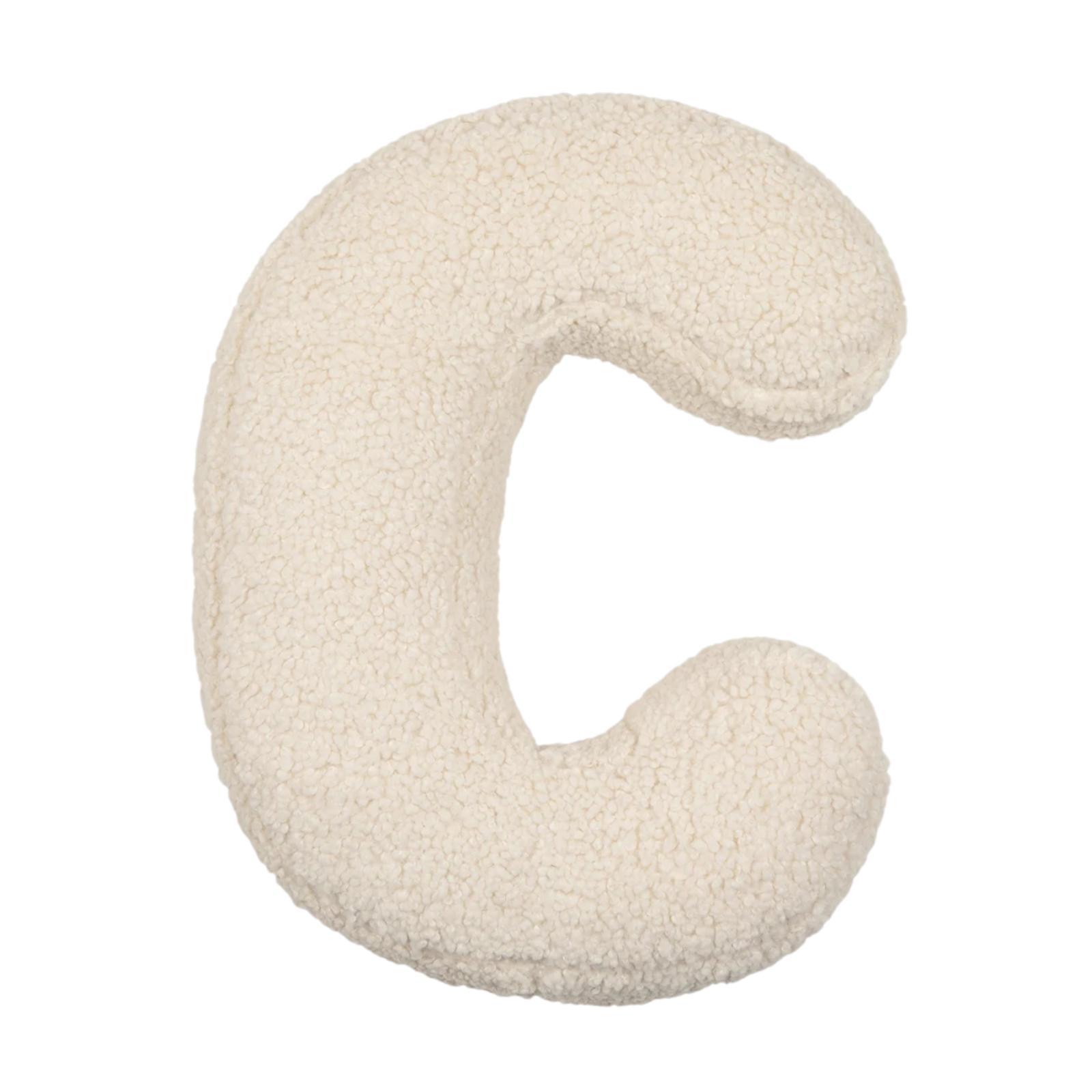 Letter Plush Pillow