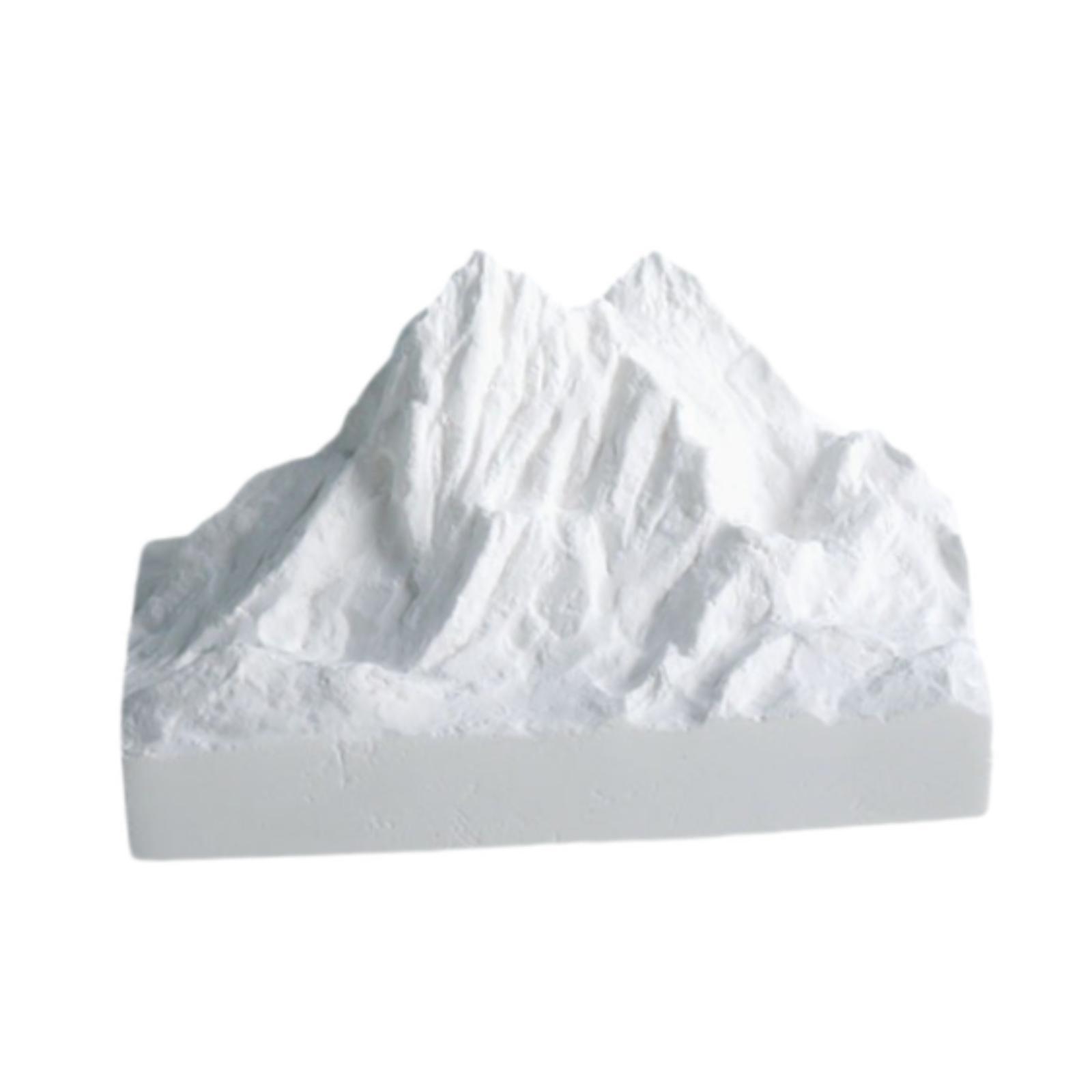 Tabletop Snow Mountain Statue