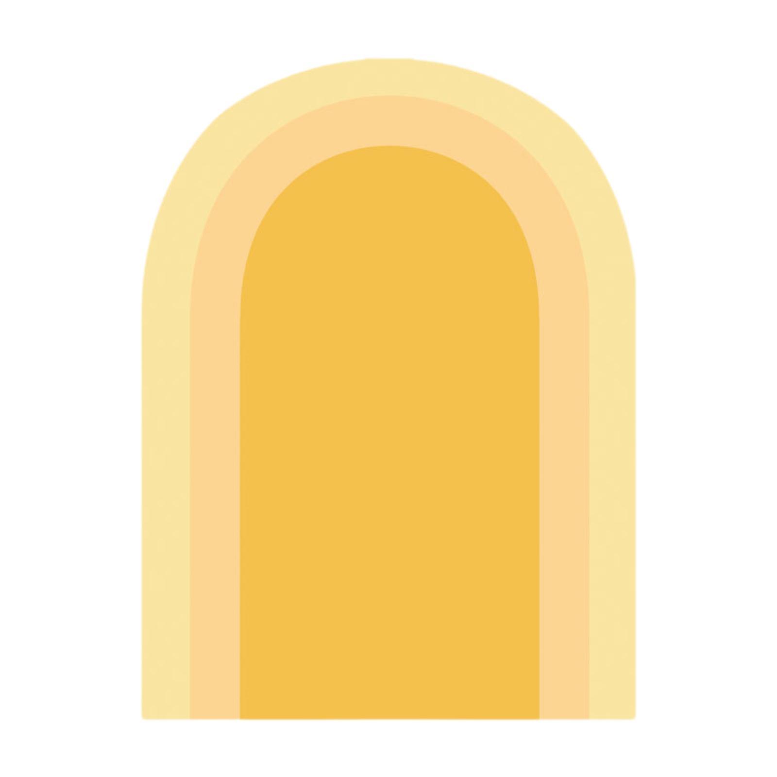 Boho Arch Wall Sticker Yellow