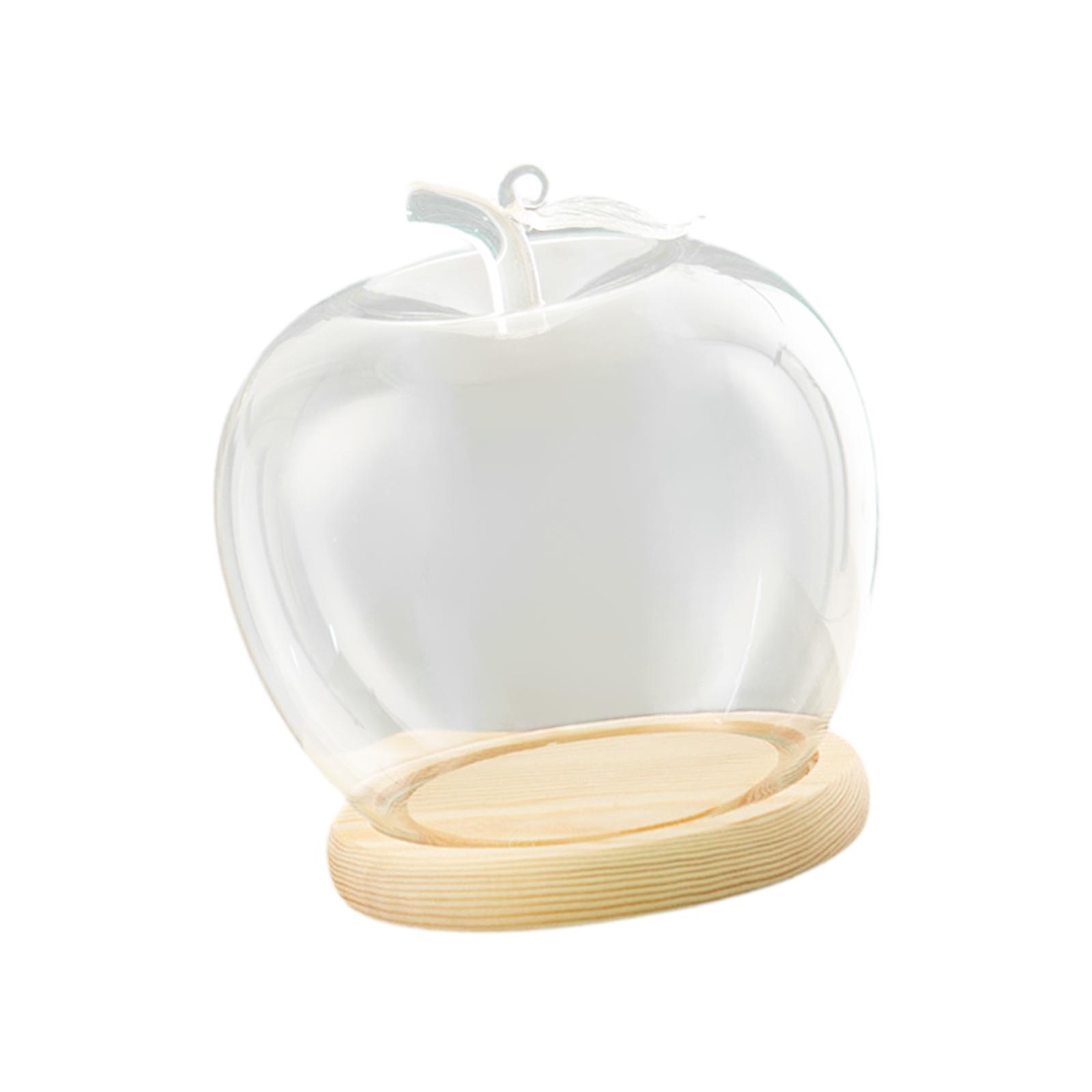 Glass Dome Jar Beige
