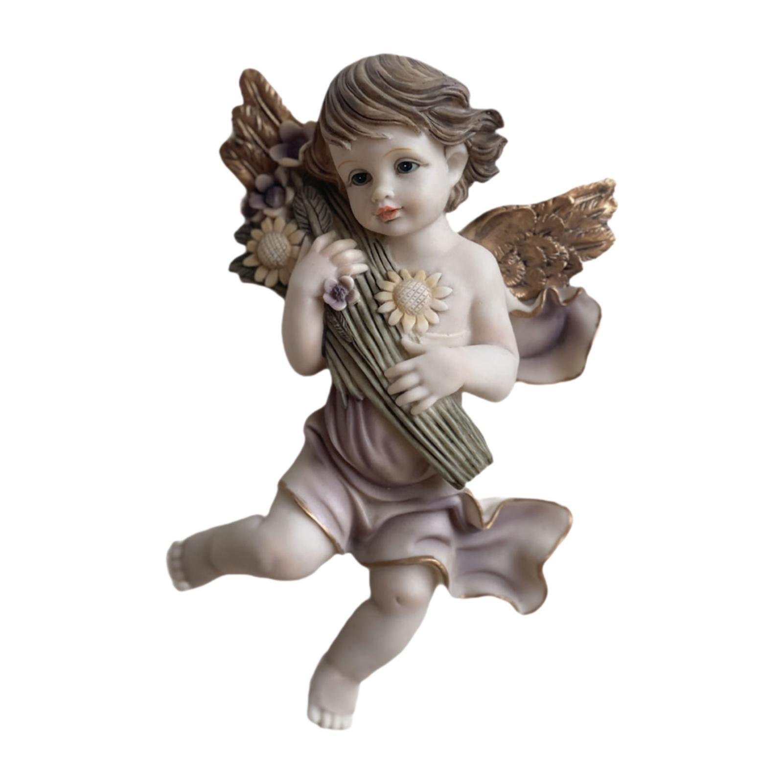 Resin Angel Wall Sculpture