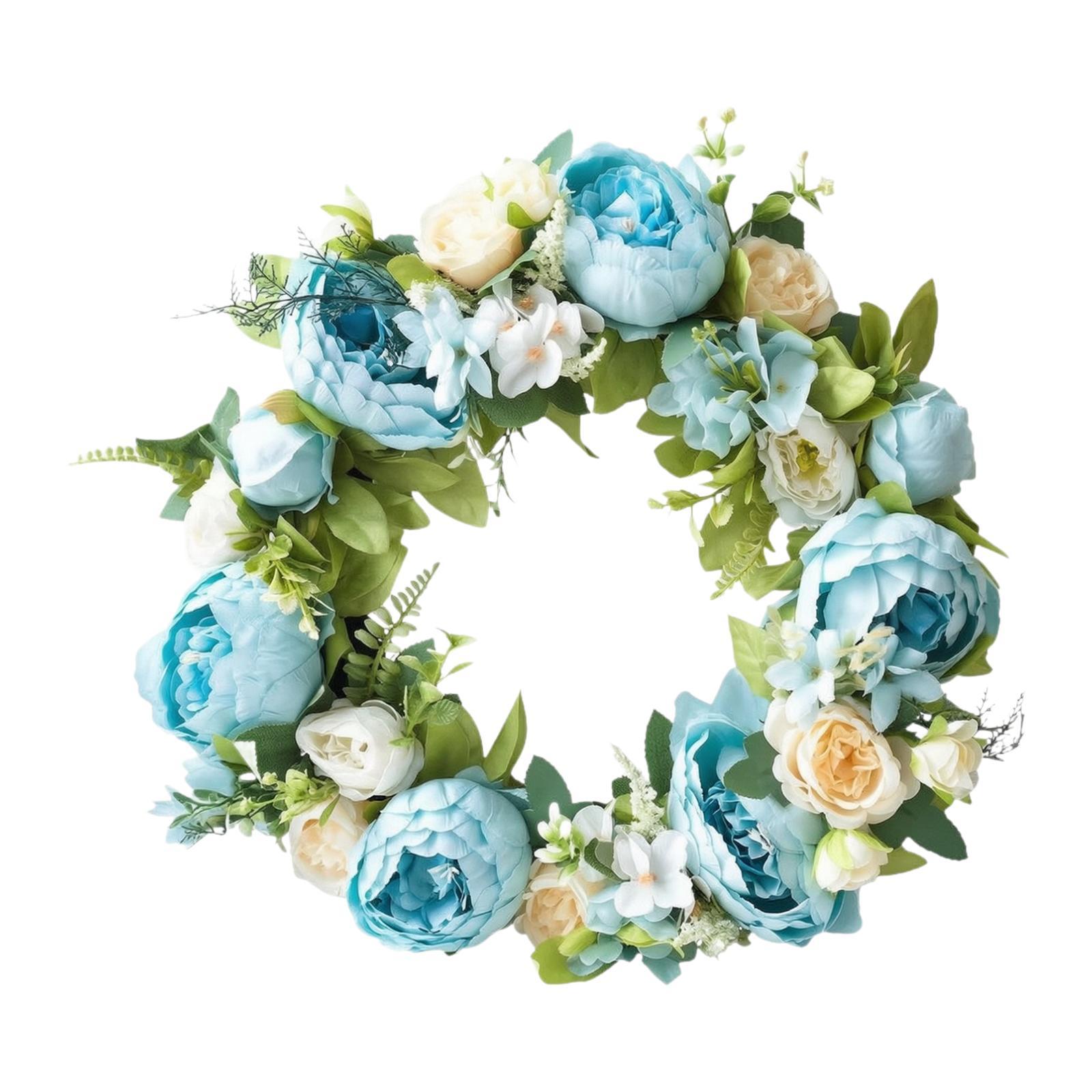 Peony Wreath